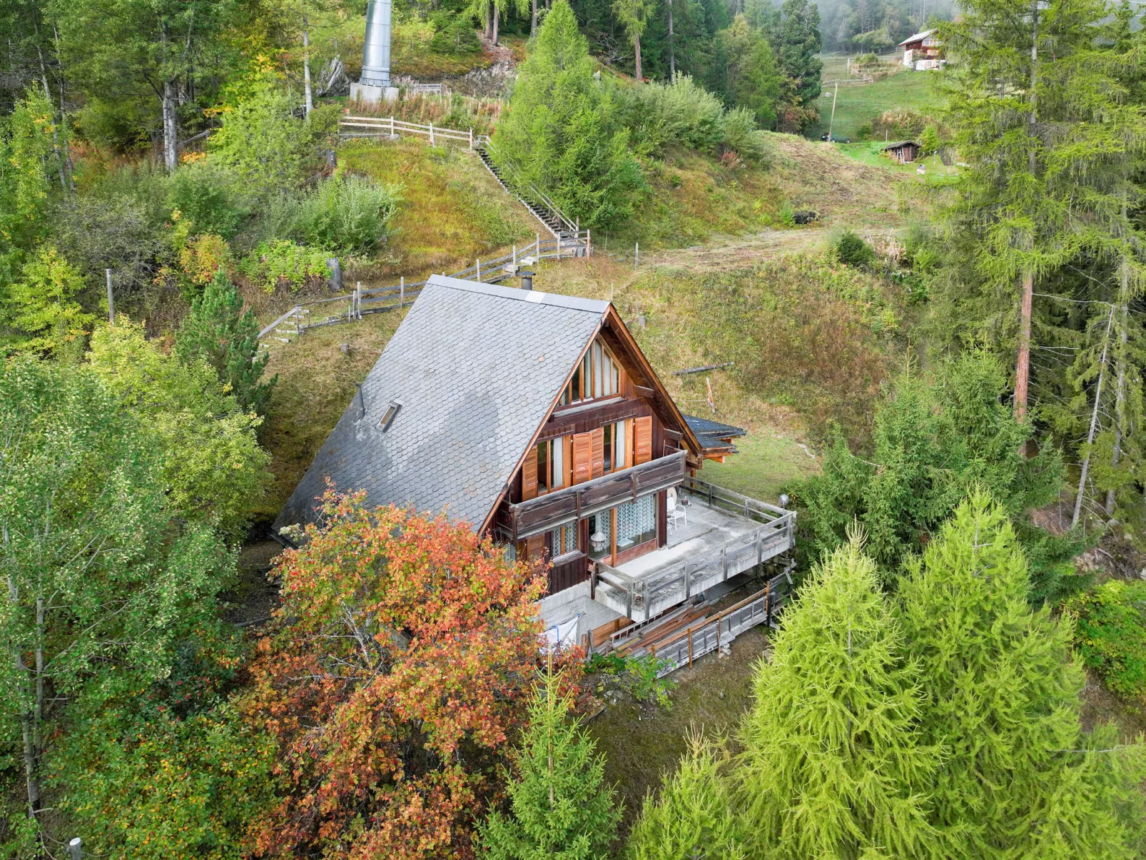 Chalet Les Portes-Buiten