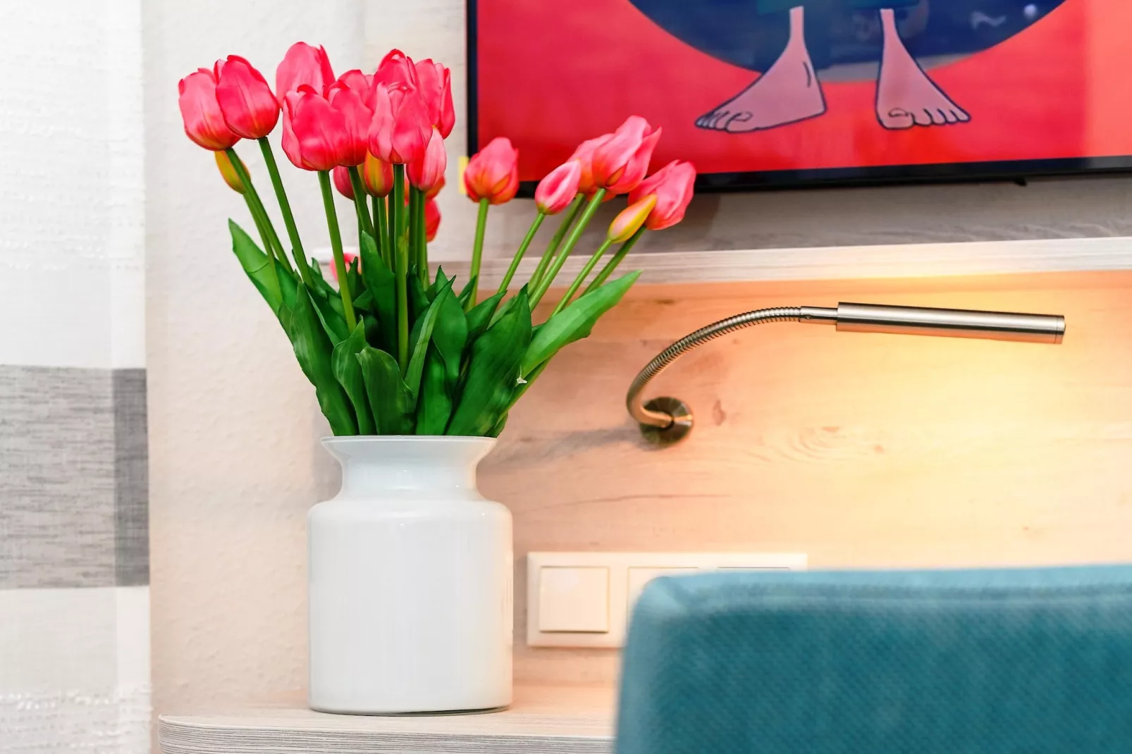 Haus Strandkorb 1-Woonkamer