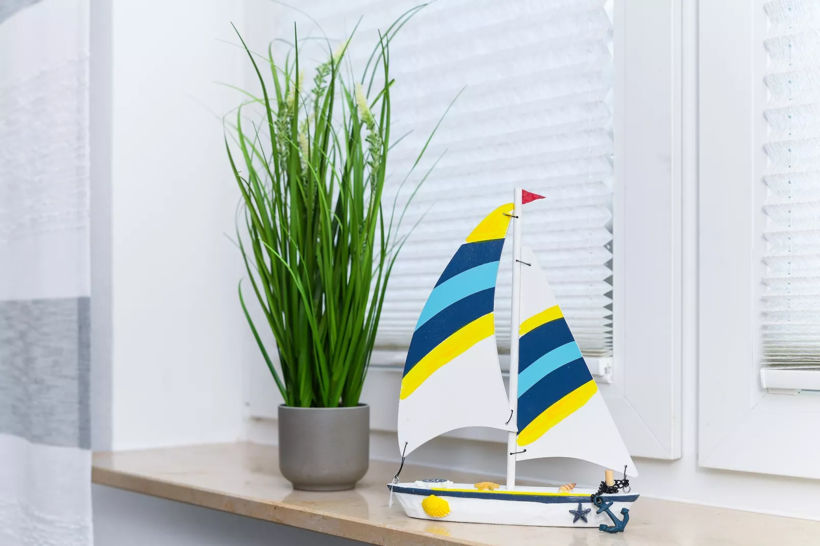 Haus Strandkorb 4-Woonkamer