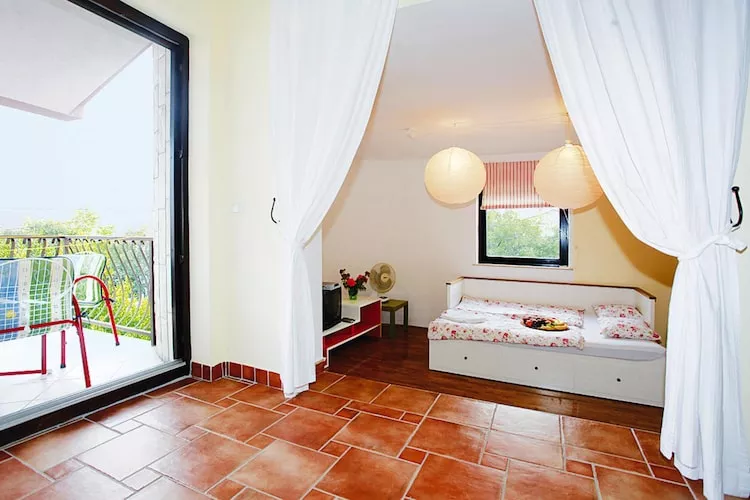 Apartments Pontos, Jadranovo-Studio, A3, ca. 36 qm, für 3 Pers.-Slaapkamer