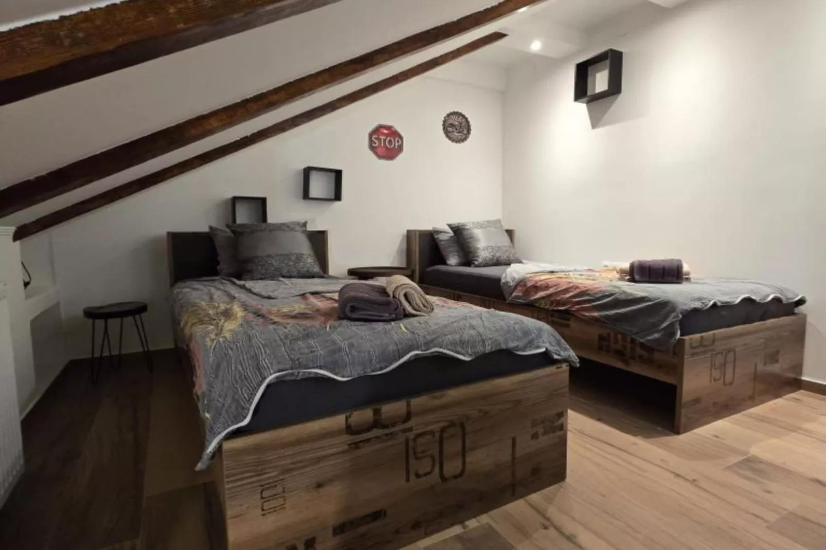 Apartment Angir Martina with sea view-Slaapkamer