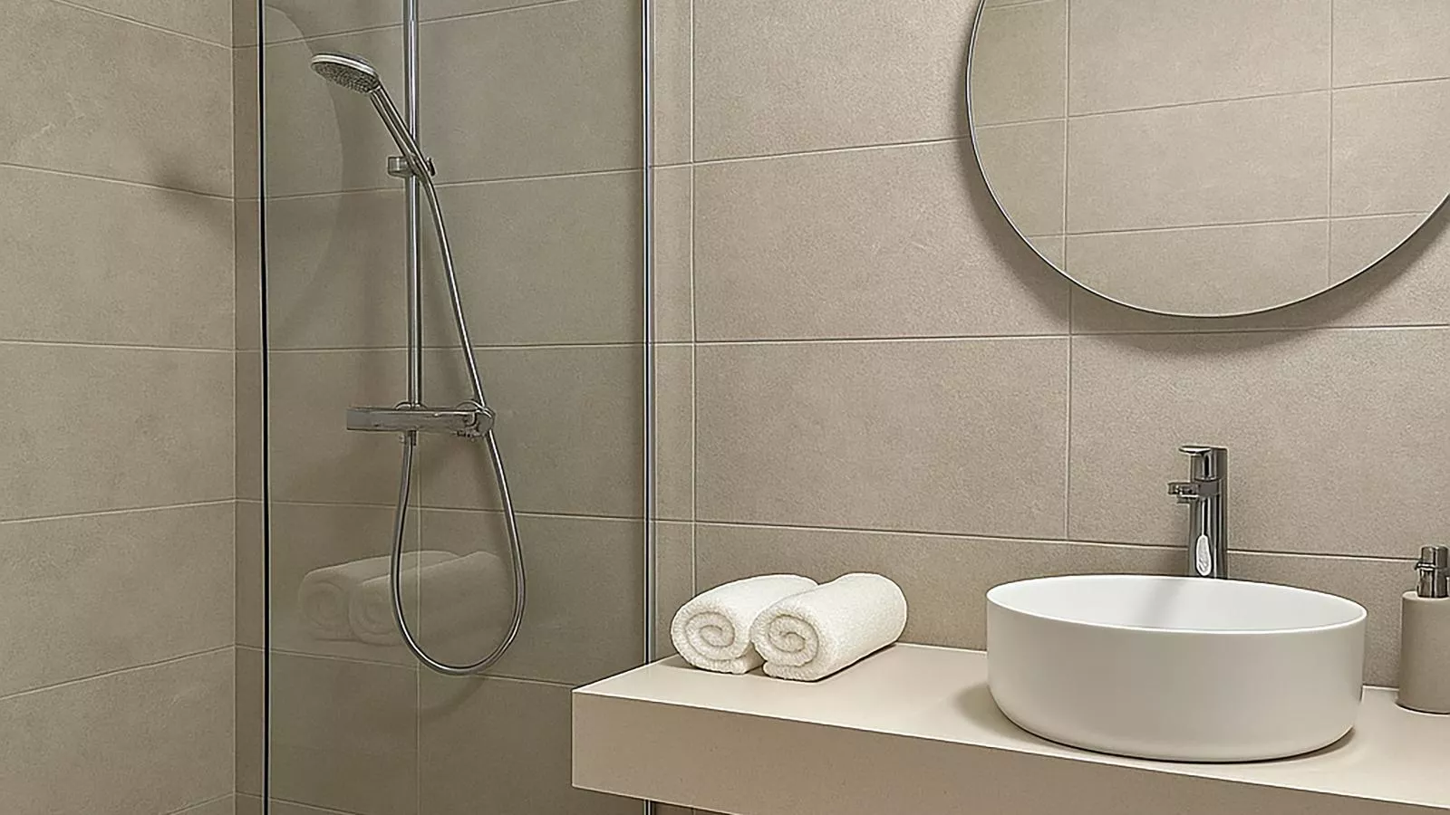 Tirola Hütte-Badkamer