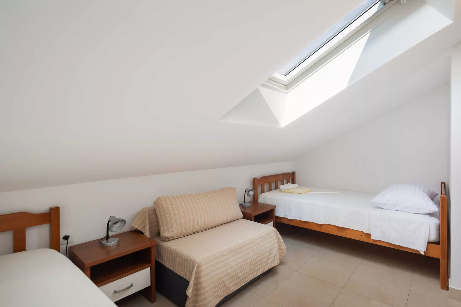 Apartment Bella Vista - Three Bedroom Apartment with Terrace  and Sea View(A6)-Slaapkamer