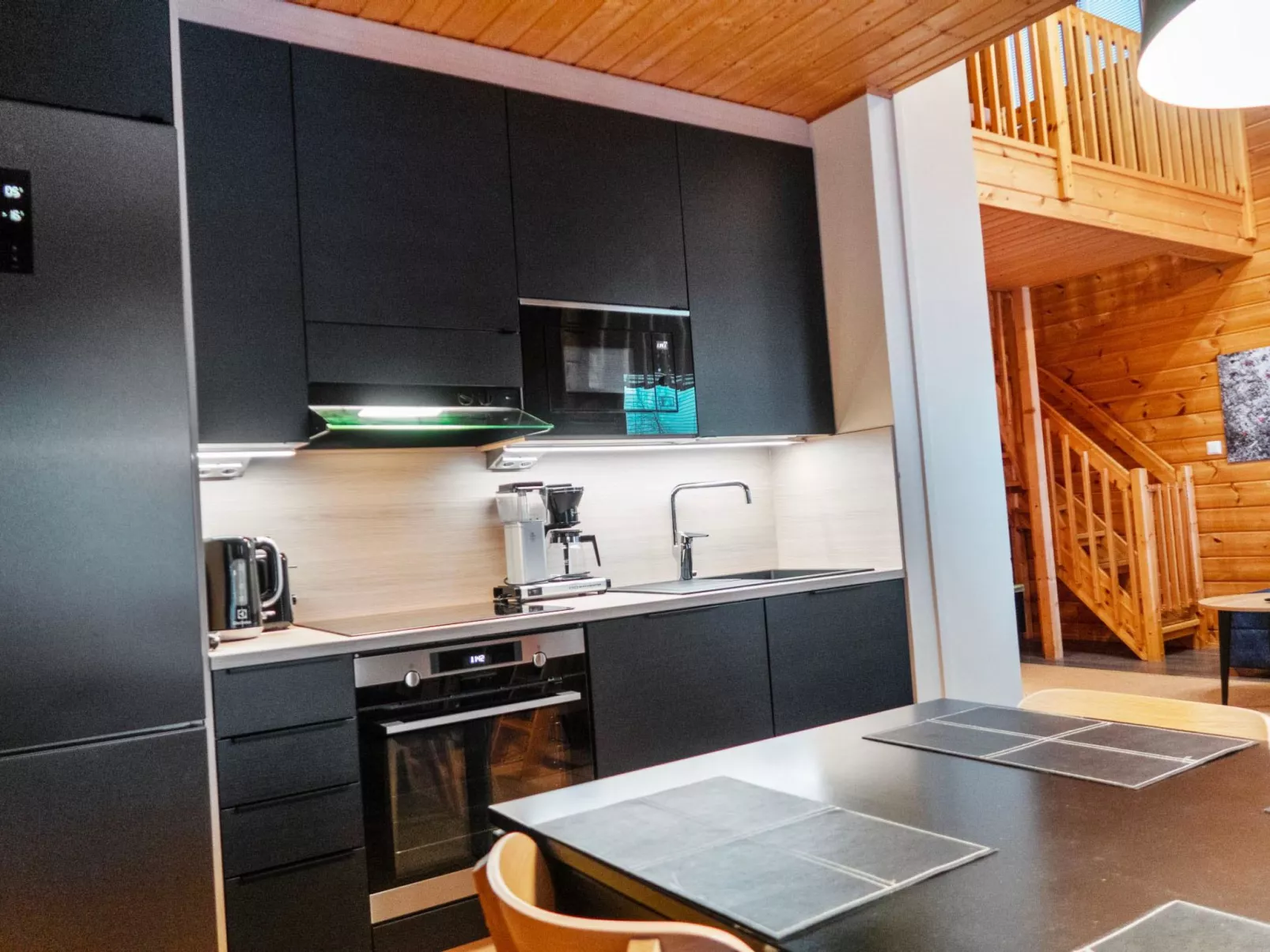 Vuokatti villas ahma-Binnen