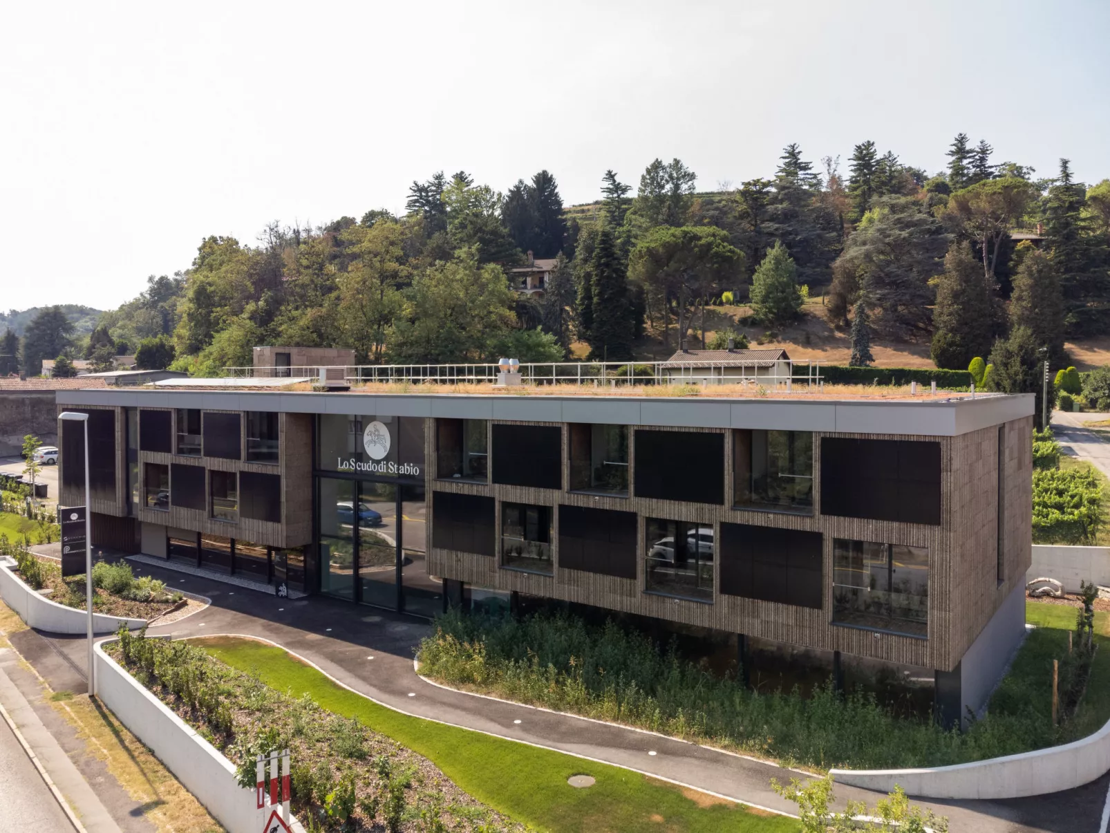 Lo Scudo di Stabio 1.Zi.Studio Nord-Buiten