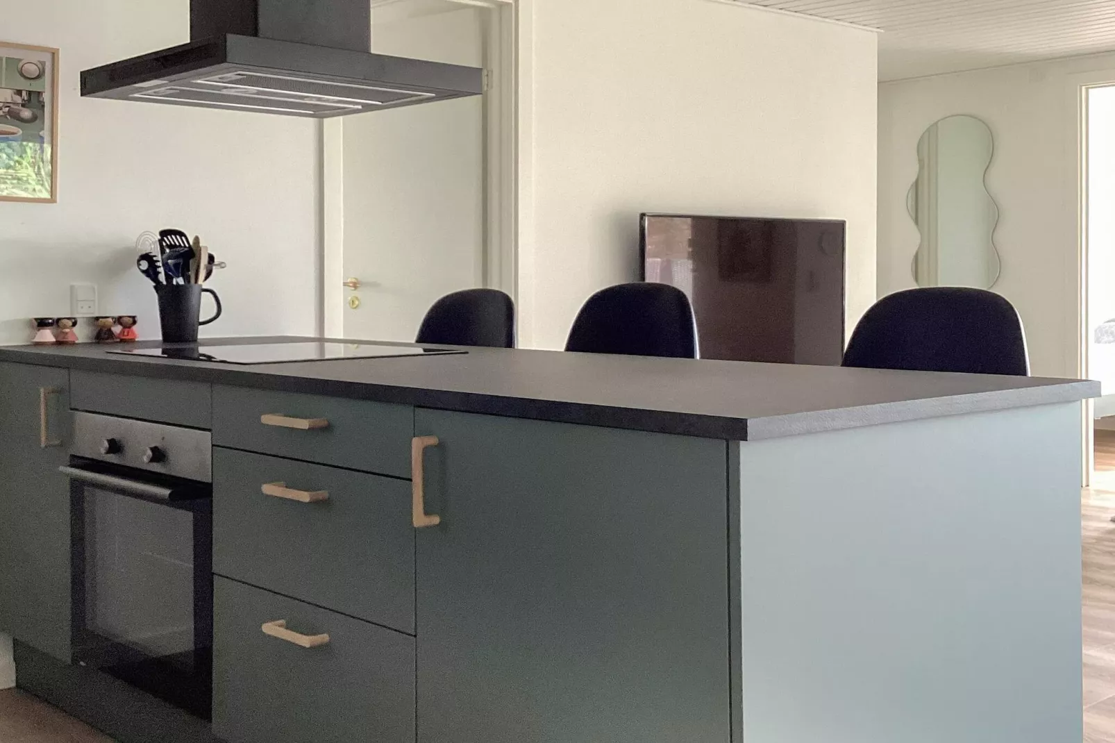 Huisdiervriendelijk verblijf vlakbij het strand-Binnen