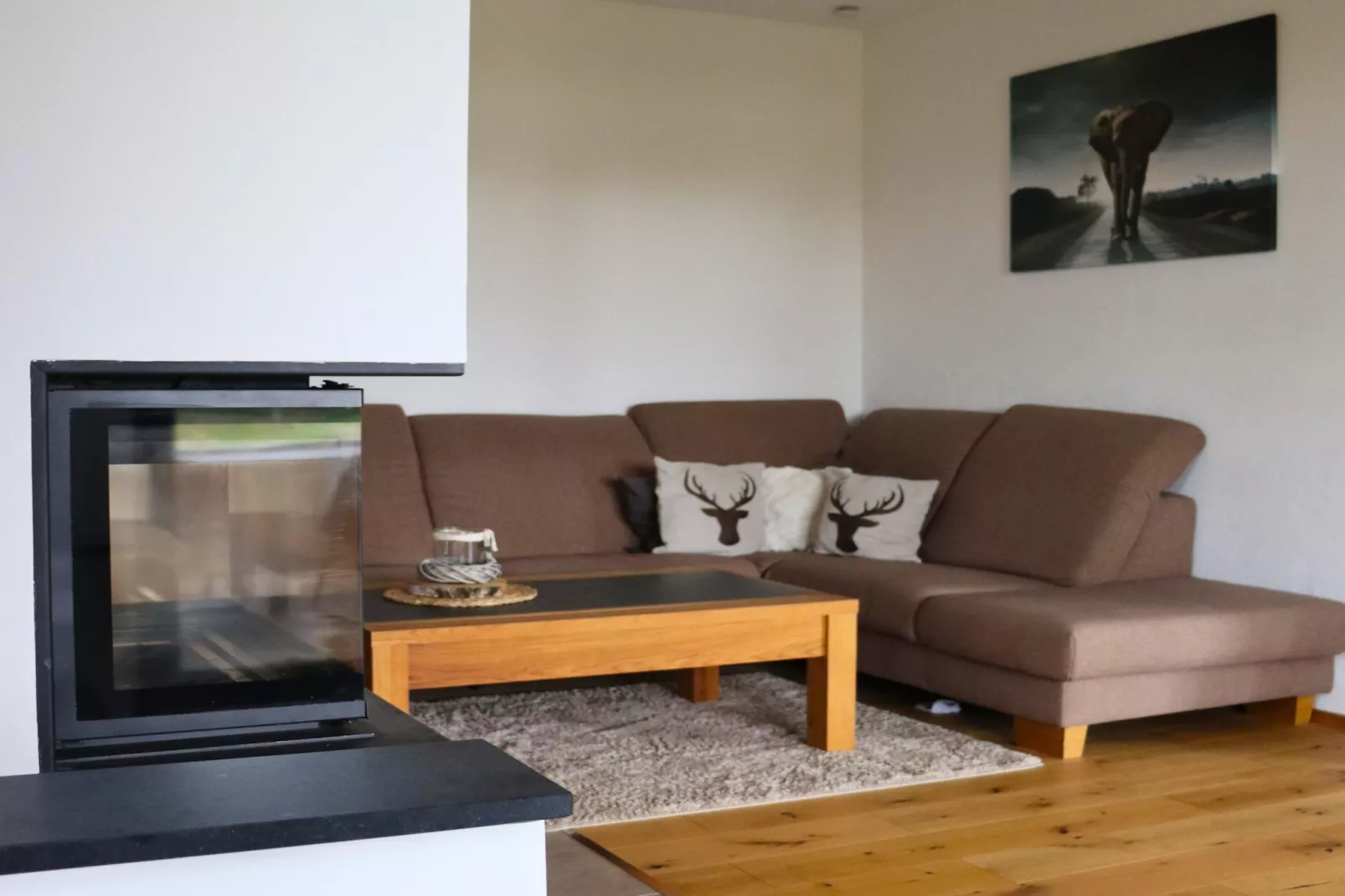 Eifel-Finca mit Whirlpool und Gartenlounge-Woonkamer