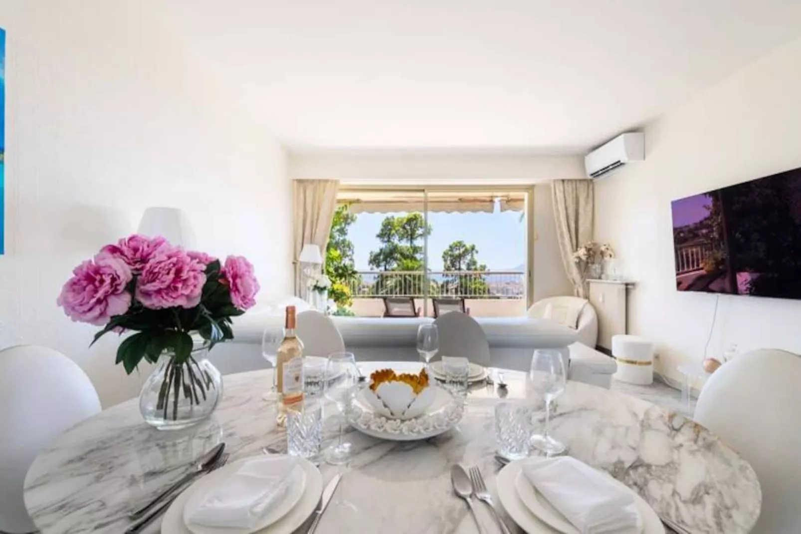 Résidence Spacieux 2p Vue Mer &ndash; R&eacute;sidence Avec Piscine, Cannes-Niet-getagd