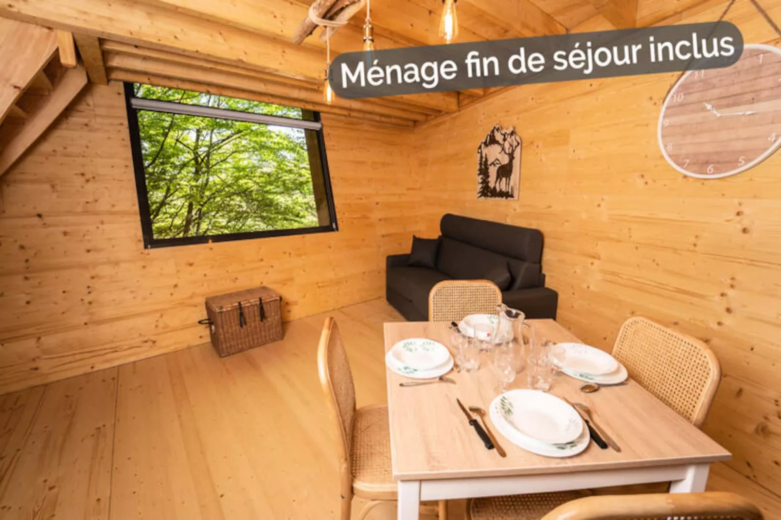 Gîte Cabane insolite dans les cévennes – les sous-bois 3 étoiles-Niet-getagd