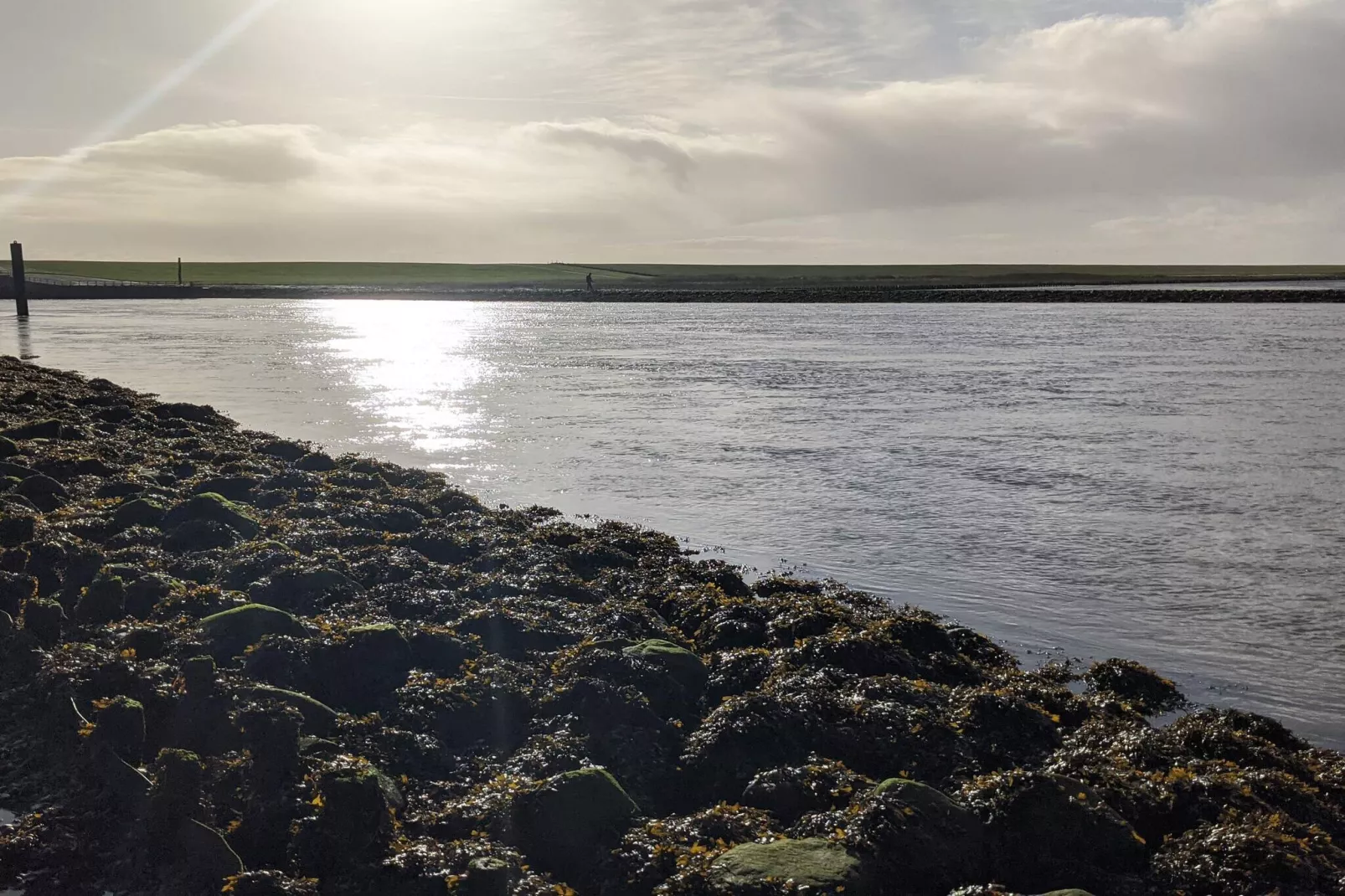 Gezellige kustschuilplaats in Hojer-By Traum-Waterzicht