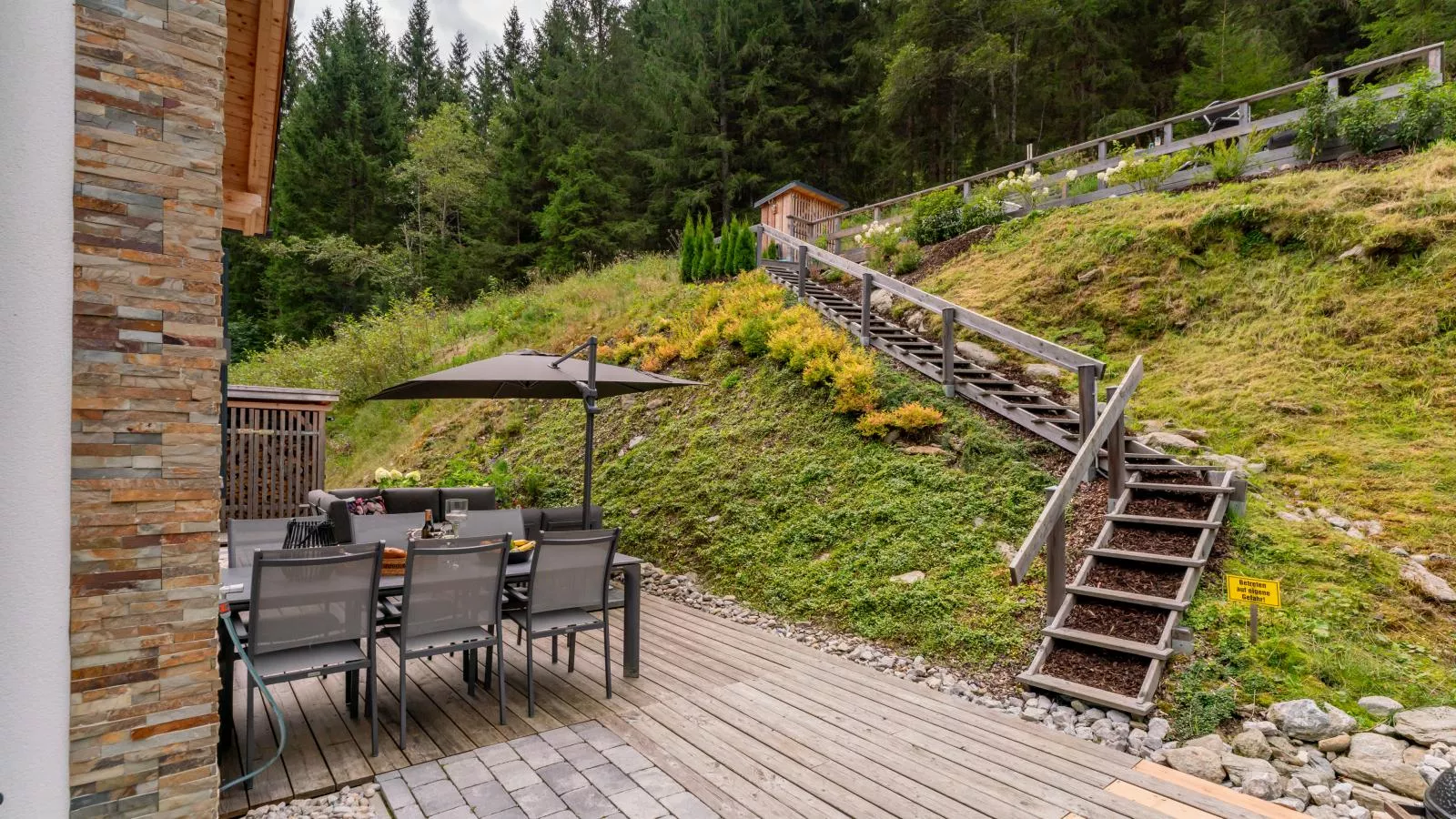 Chalet Hirschblick-Terrasbalkon