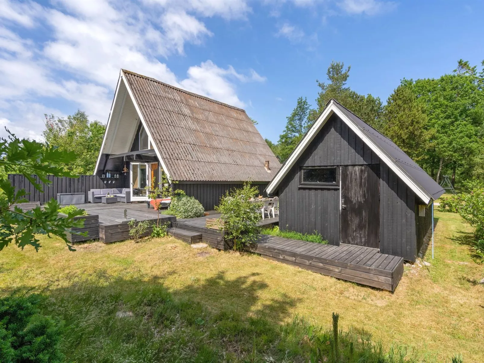 "Jütte" - 2km to the fjord-Buiten