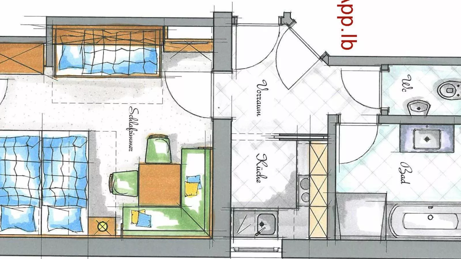 Röck XL-Plattegrond