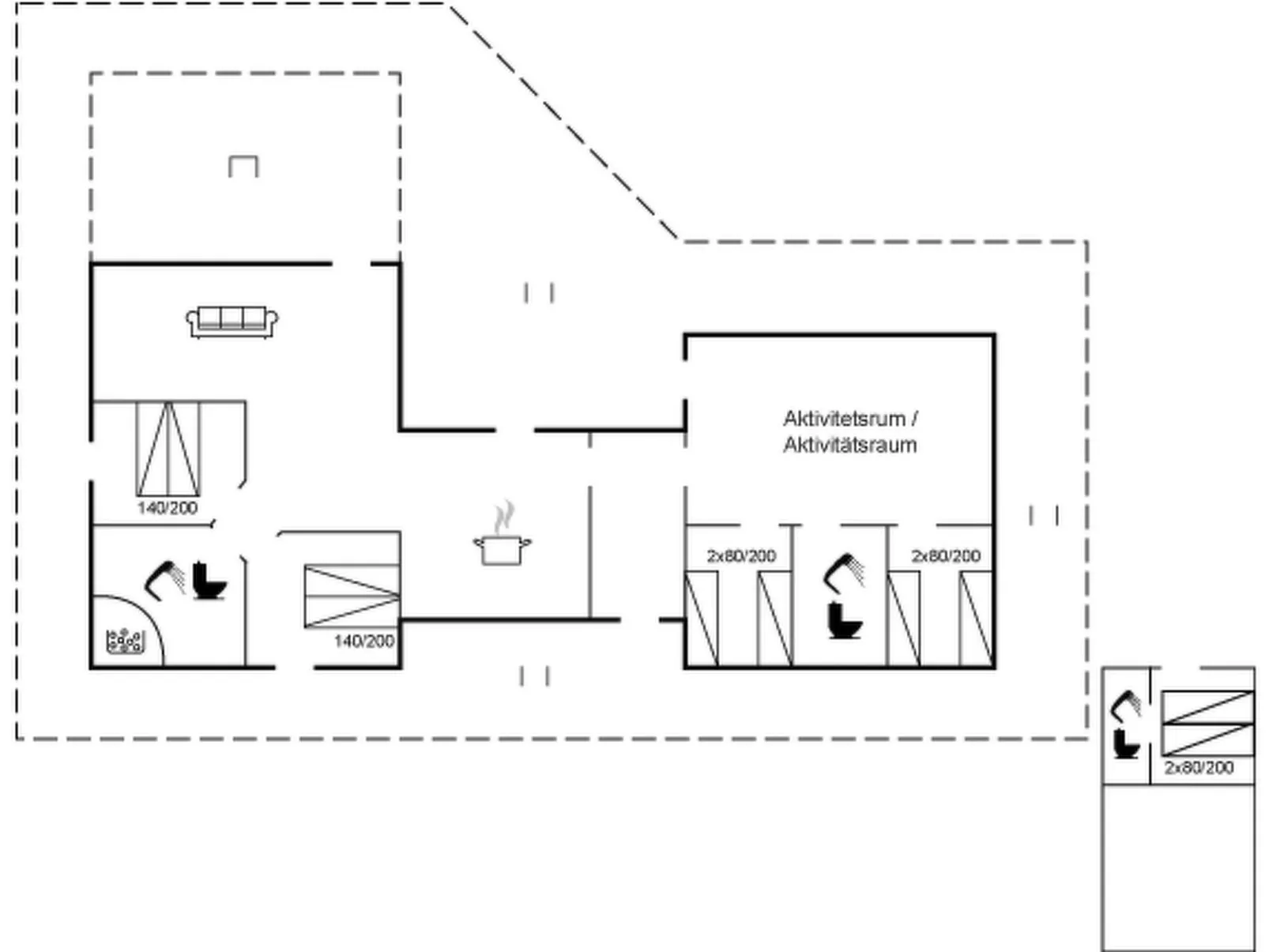 "Juho" - 900m from the sea-Binnen