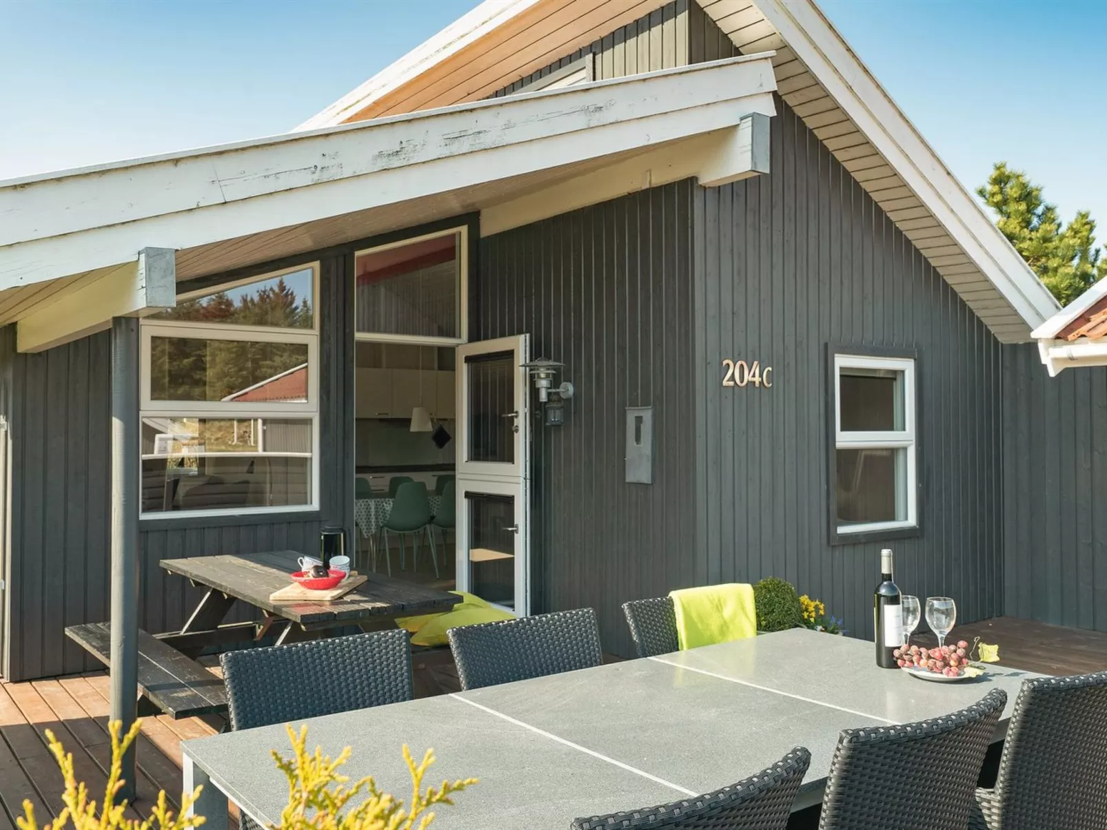 "Mettemarie" - 1.2km from the sea-Buiten