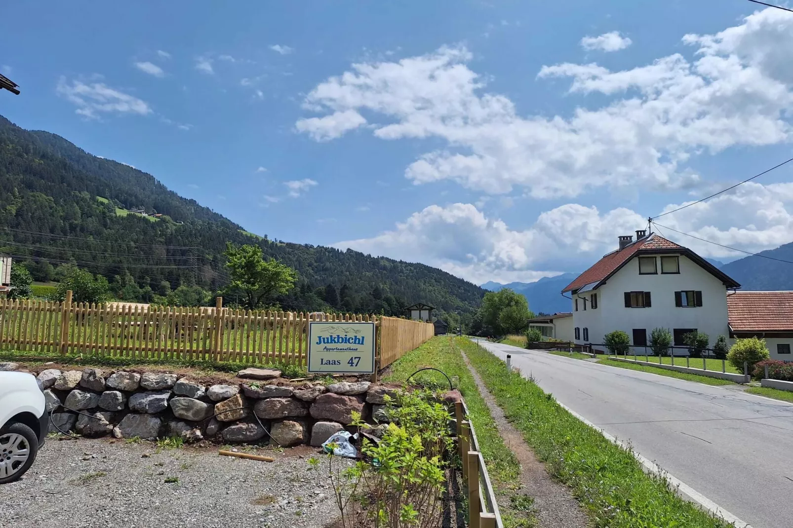 Haus Jukbichl-Gebieden zomer 1km