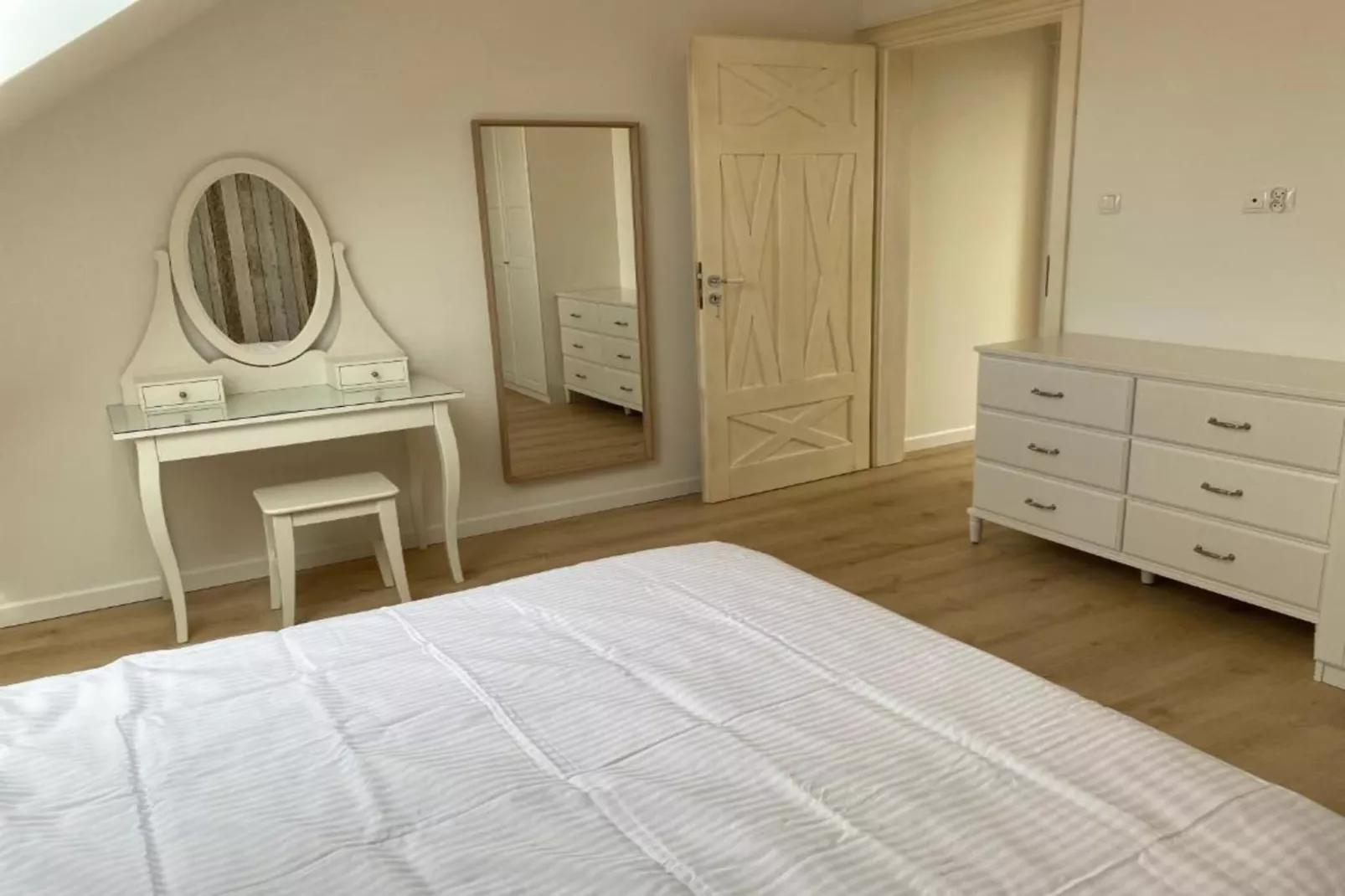 Apartament dla max 4 osób Grzybowo-Slaapkamer