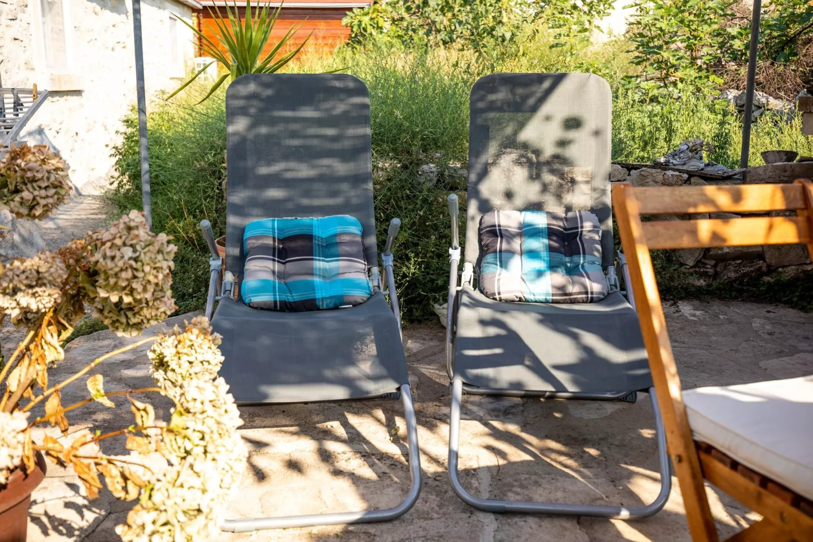 Stone House Harmony - One Bedroom Apartment with Patio and Garden View ( 1 )-Terras