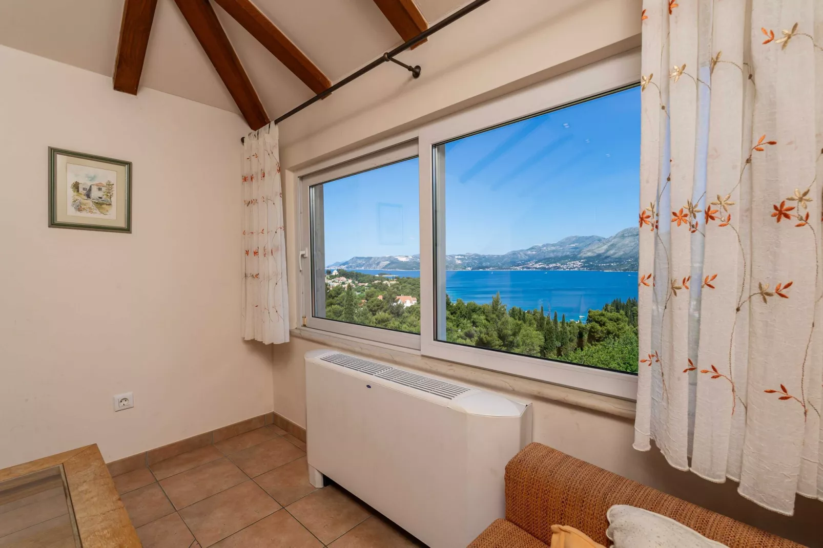 Villa Alegria Cavtat - Comfort Two Bedroom Apartment with Sea View (Apartment C)-Buitenlucht