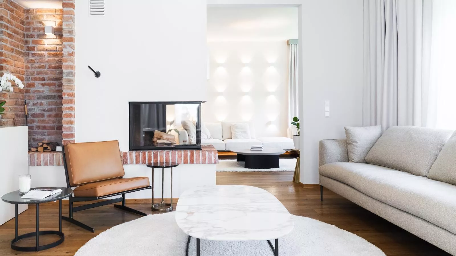 Stadtchalet Forsthaus-Woonkamer