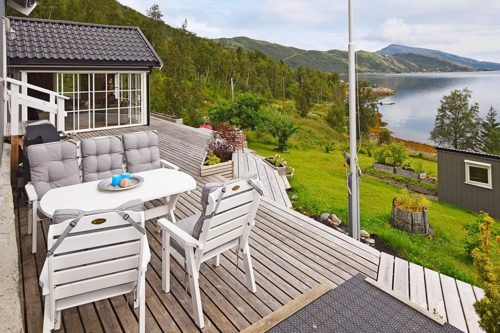 6 persoons vakantie huis in Sandhornøy-Waterzicht