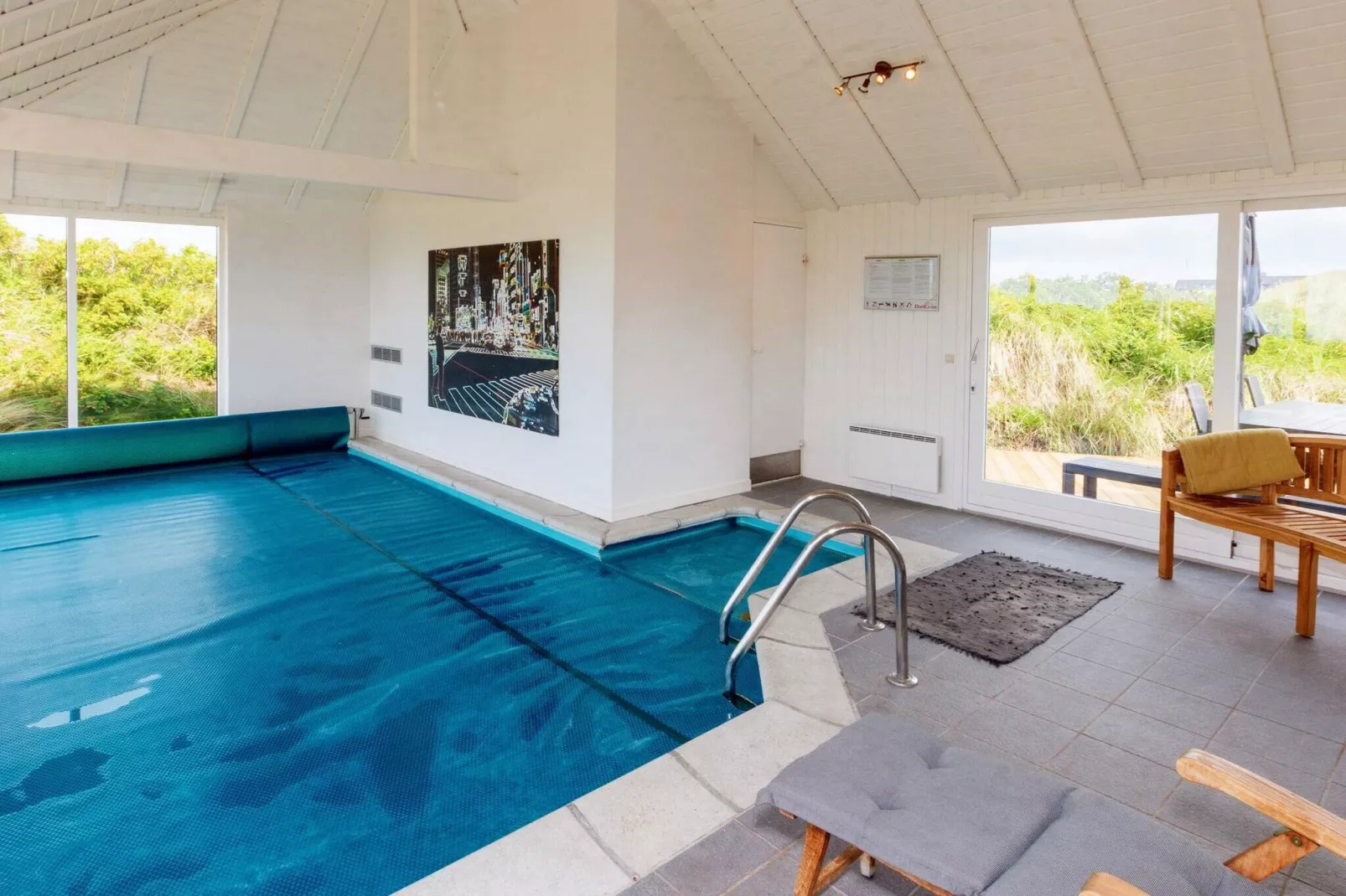 8 persoons vakantie huis in Hirtshals-Zwembad