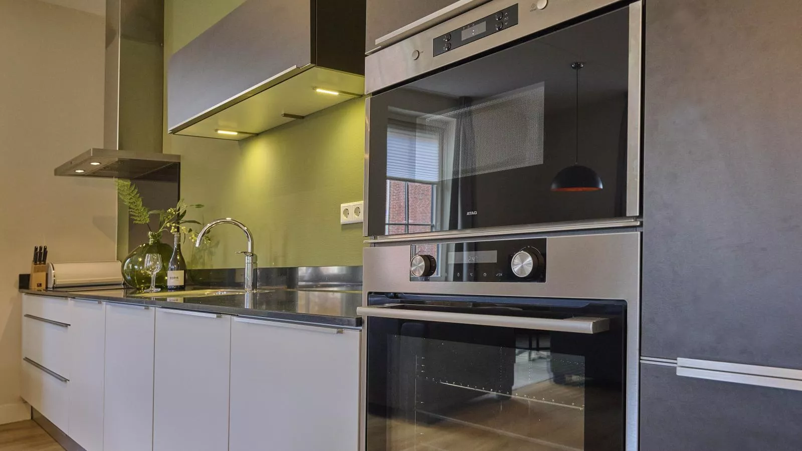 Sauna Zee 27A-Keuken