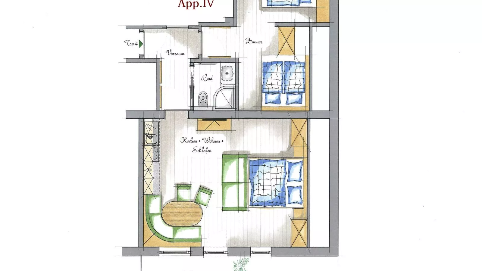 Röck IV-Plattegrond