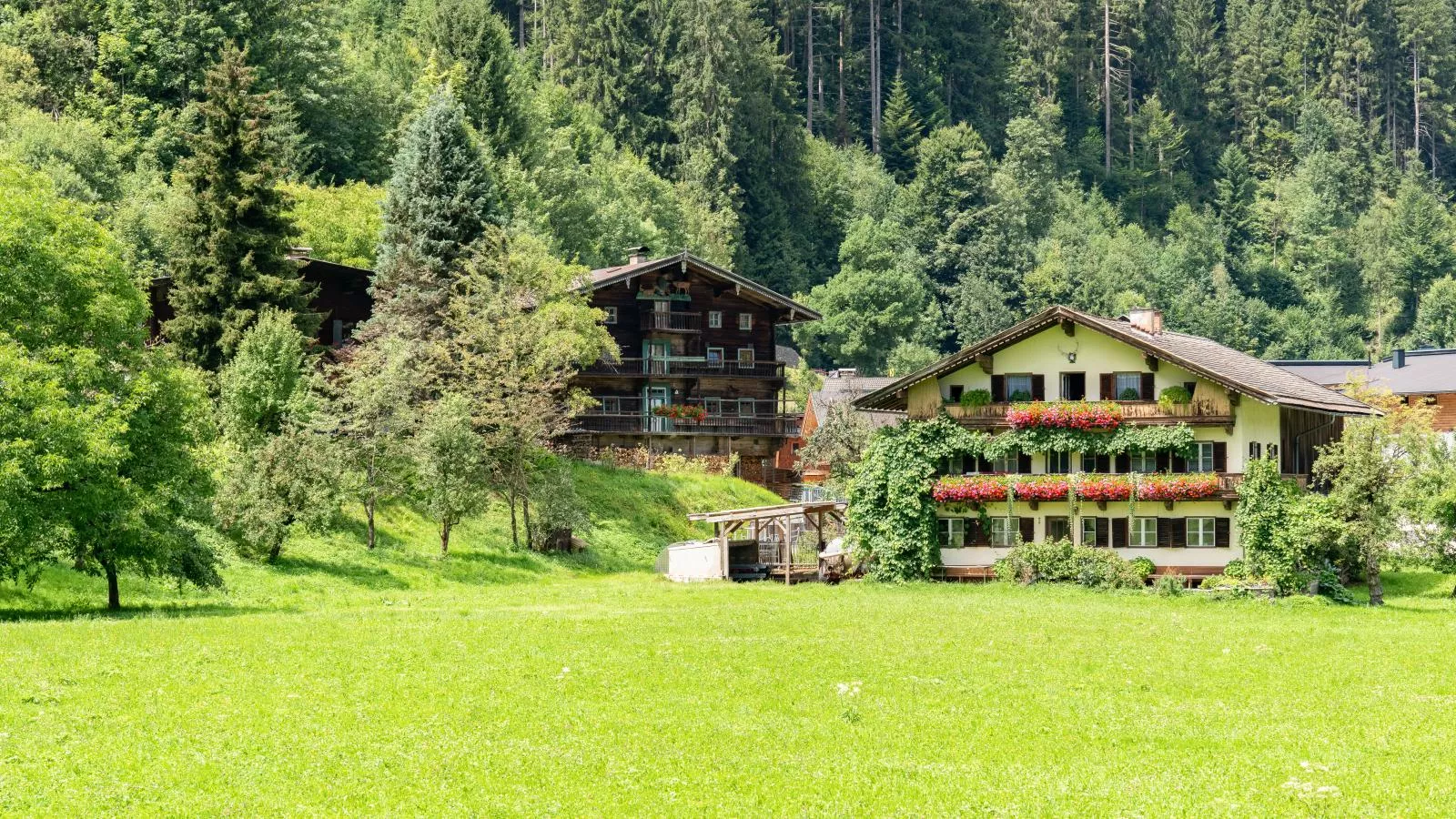 Alte Grafenmühle-Buitenkant zomer