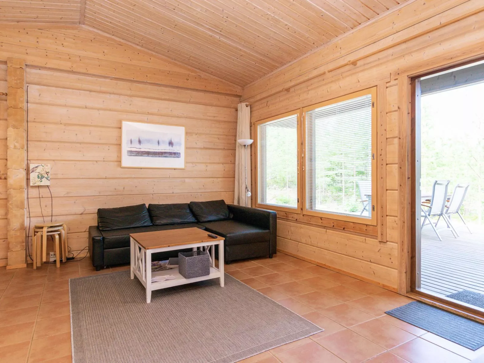 Hot pool cottage ainu-Binnen