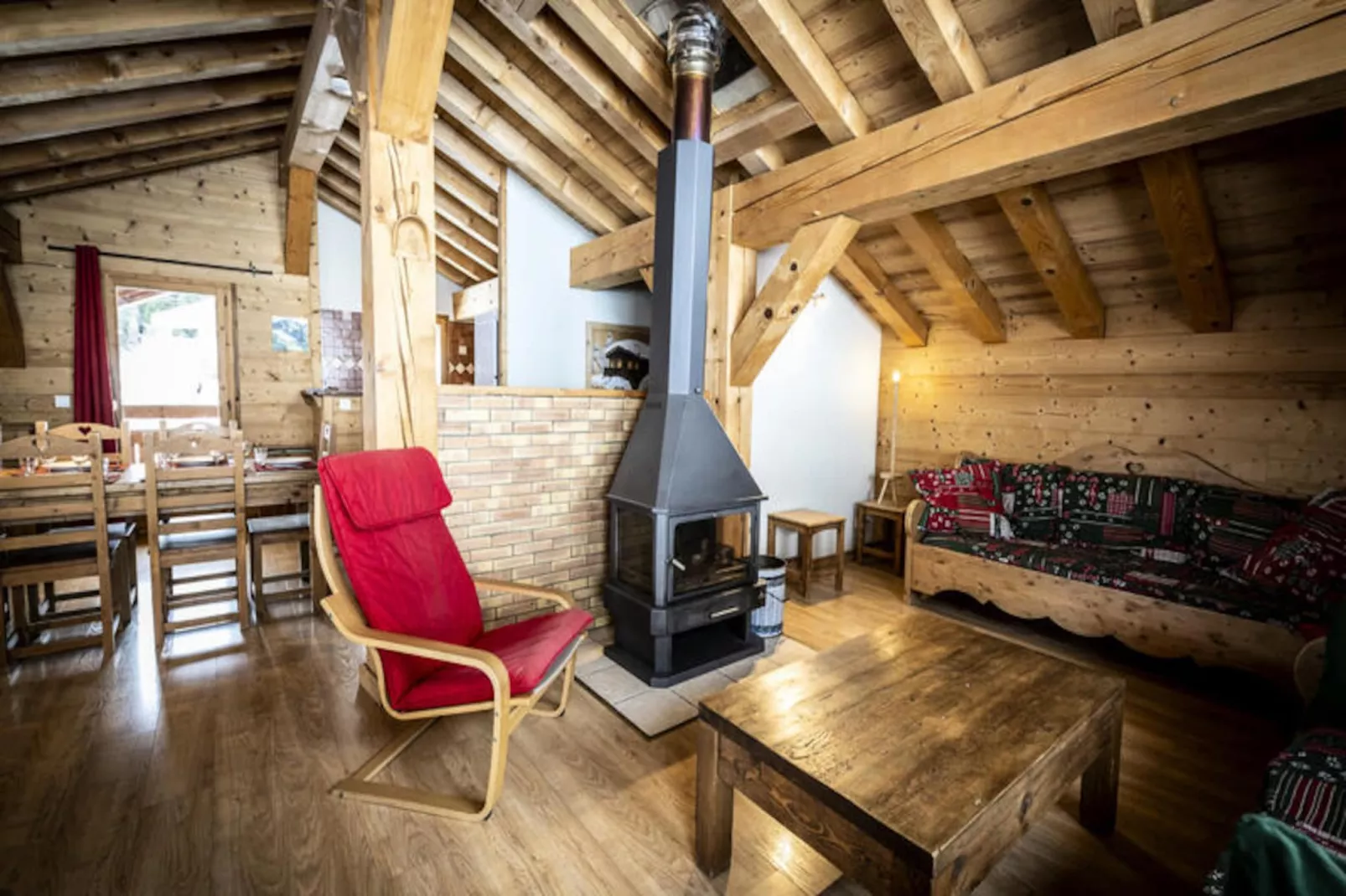 Les Chalets Du Cocoon-Woonkamer