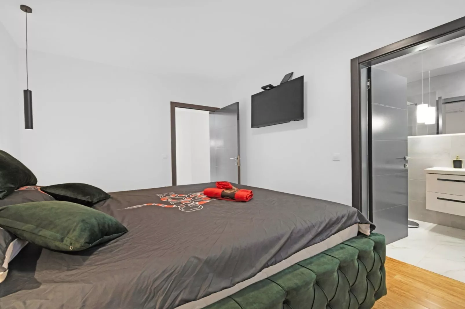 Villa Pool House Fancy - Villa With Private Pool-Slaapkamer