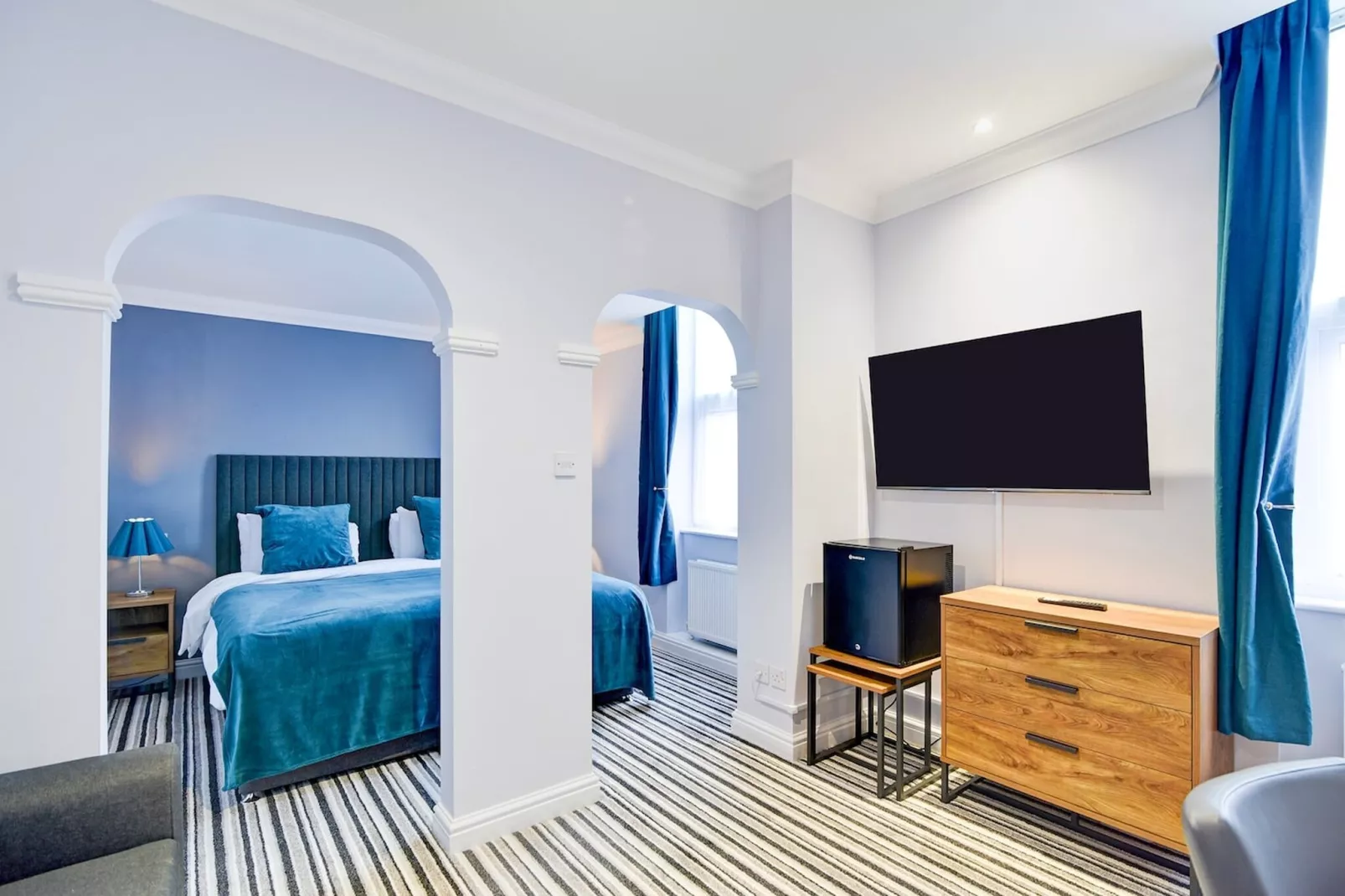 UA Twin Wet Room-Slaapkamer