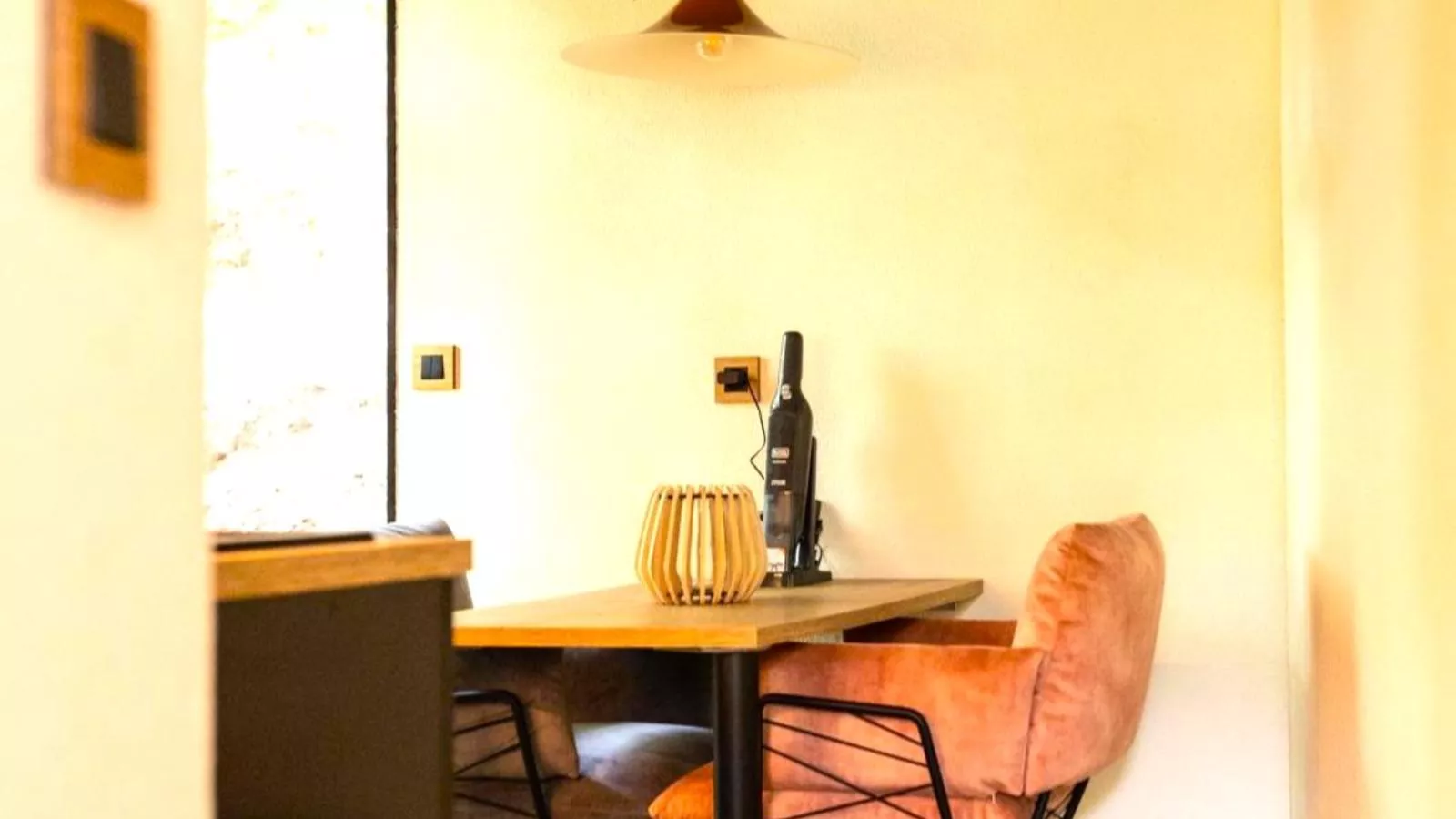 Cabane dans les arbres-Eetkamer