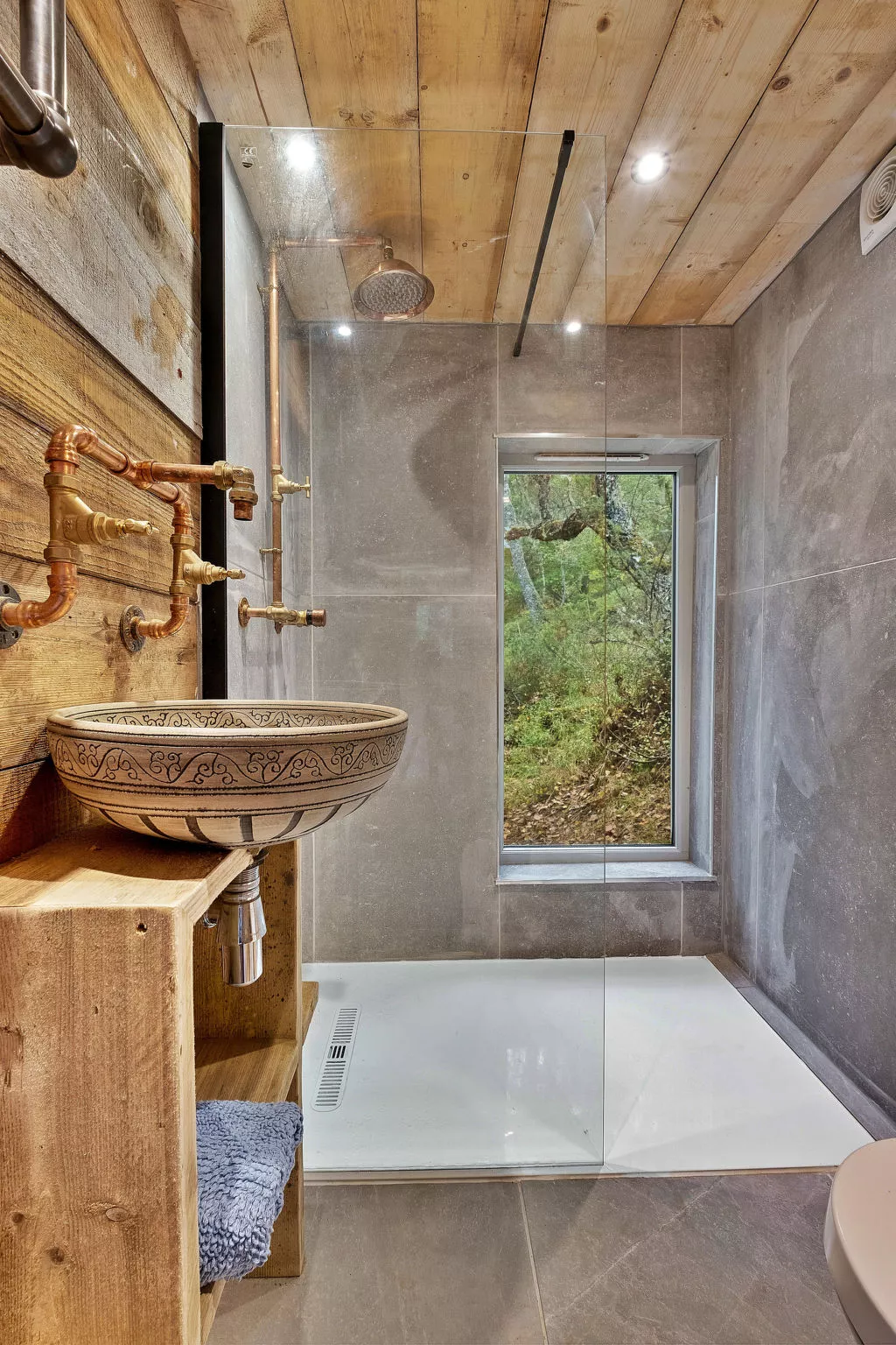 Cosagach Falls Cabin-Binnen