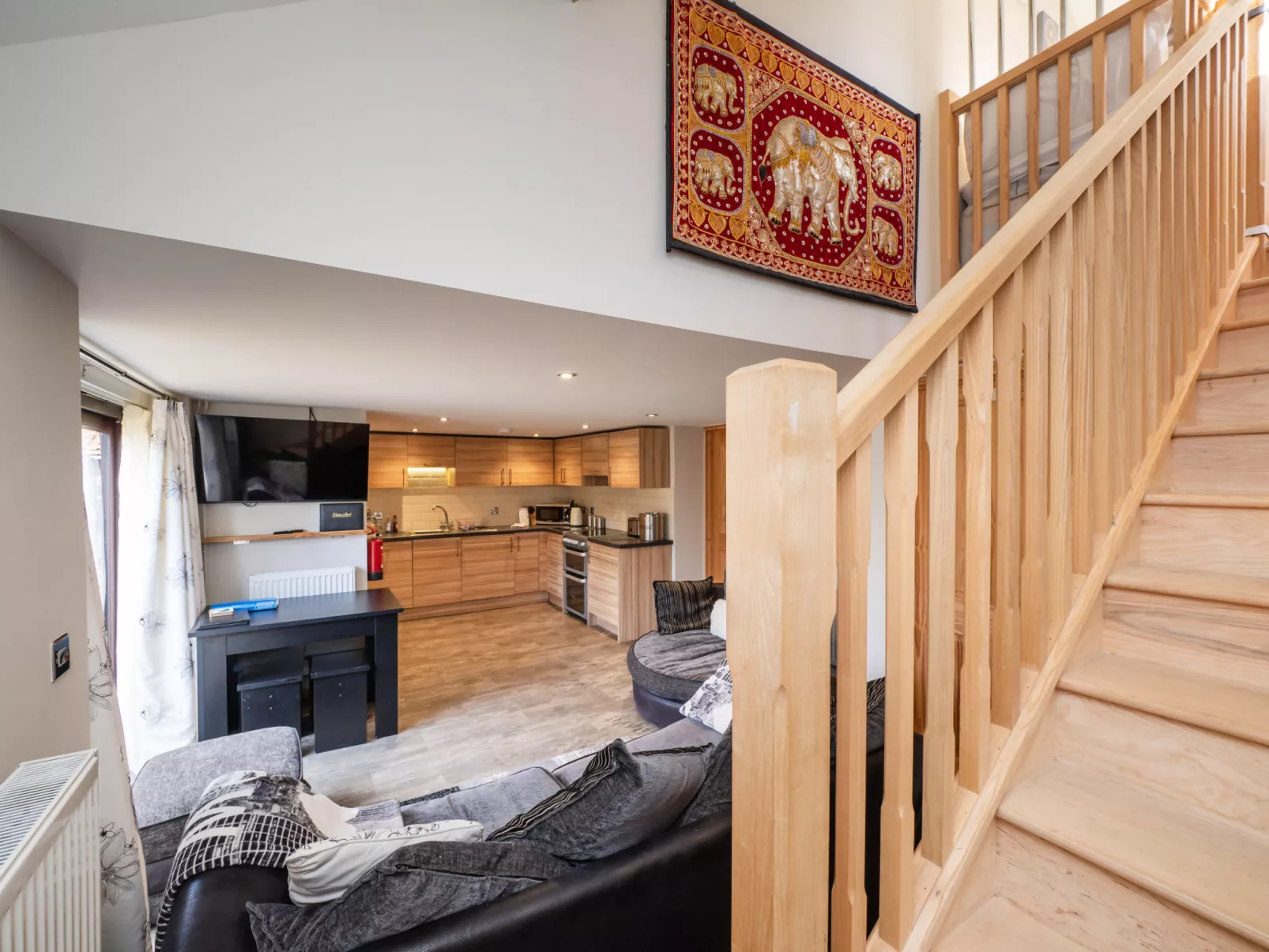 Pottles Cottage-Binnen