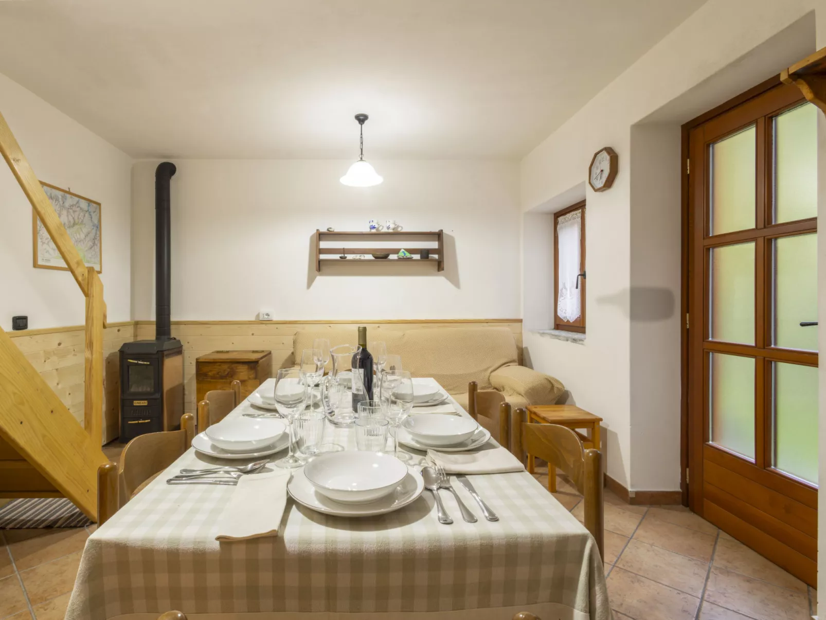 Val di Mello Mountain Flat-Binnen