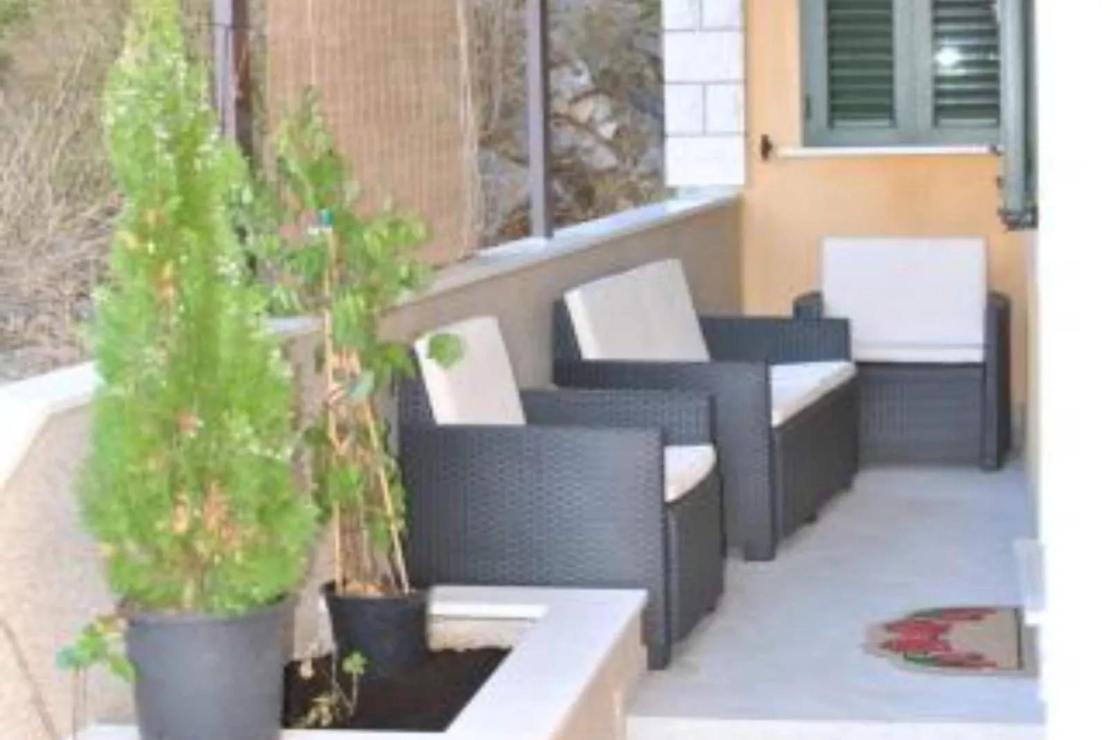 Apartments Maritimo - Two Bedroom Apartment with Sea View and Terrace-Terrasbalkon