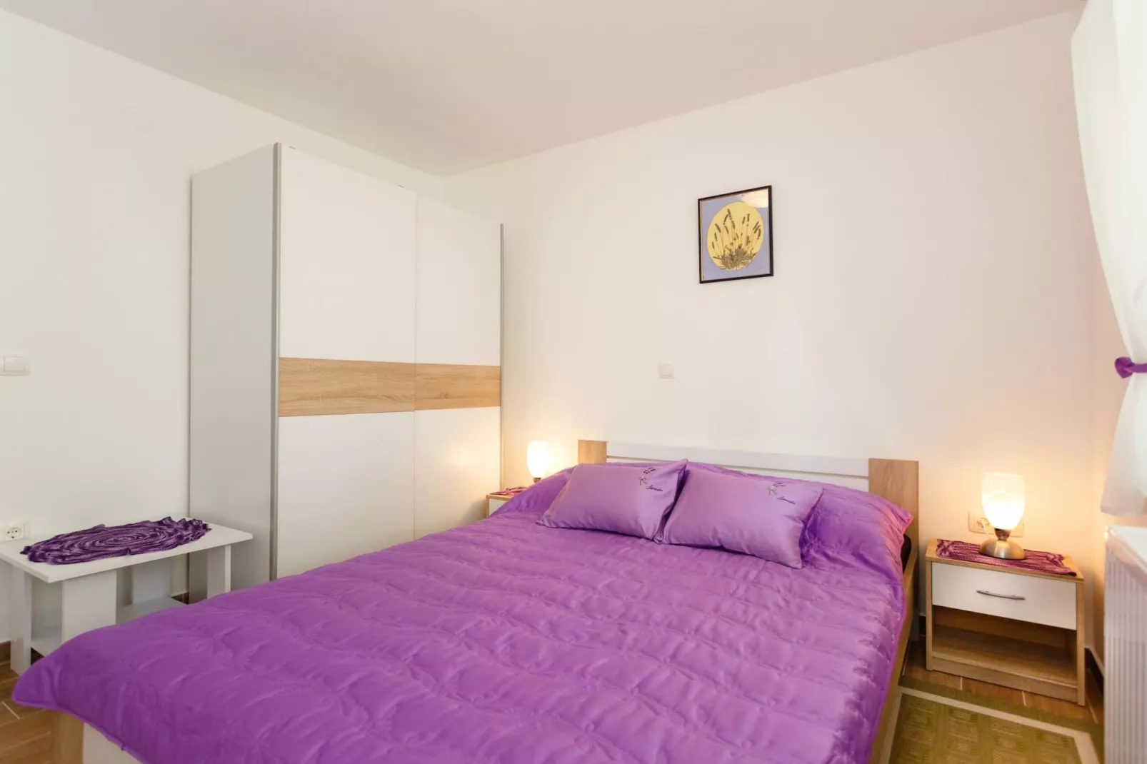 Cozy and Trendy Apartments Krk - Two Bedroom Apartment with Terrace-Slaapkamer