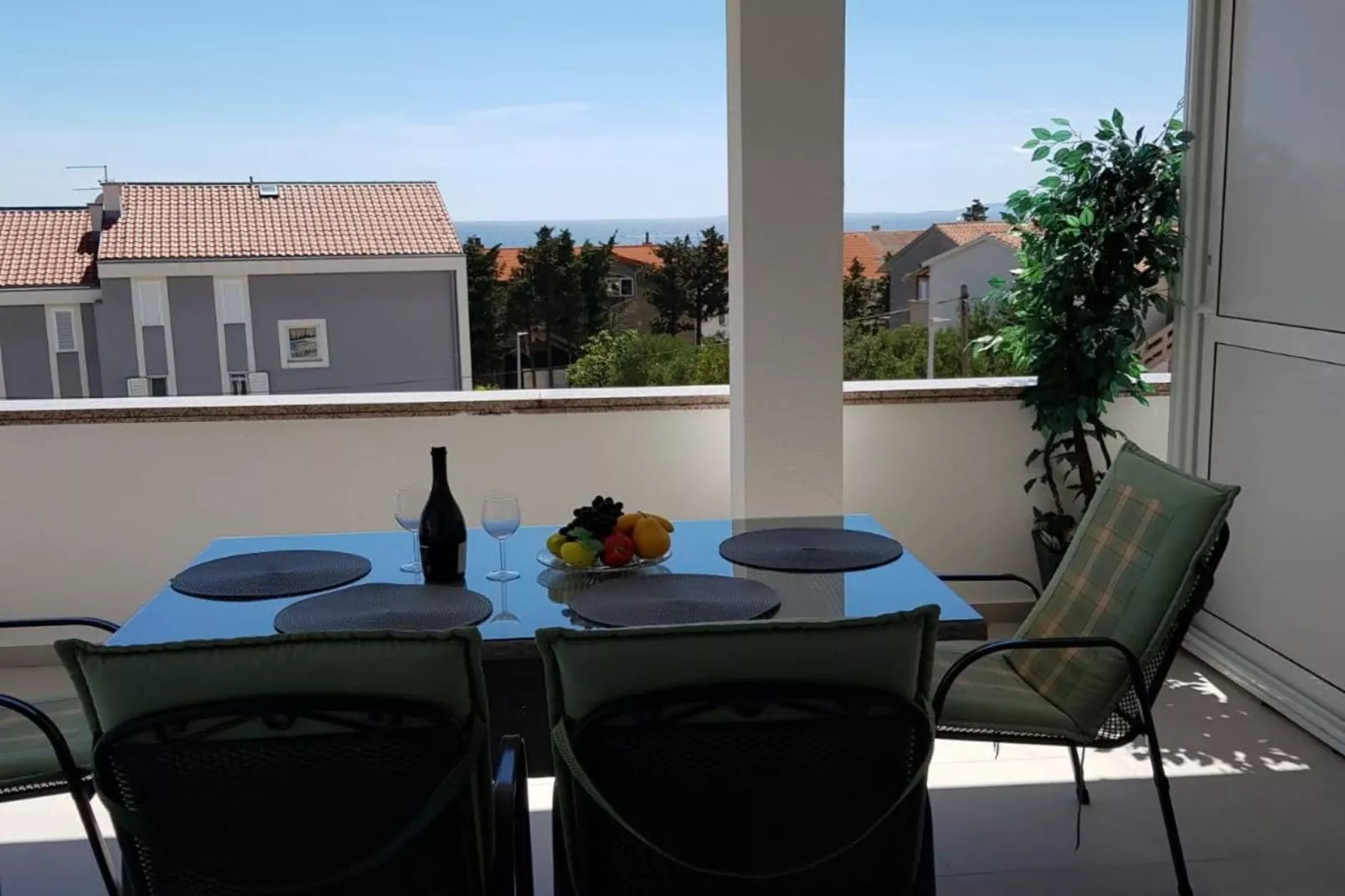 One-Bedroom Sea View Apartment-Terras