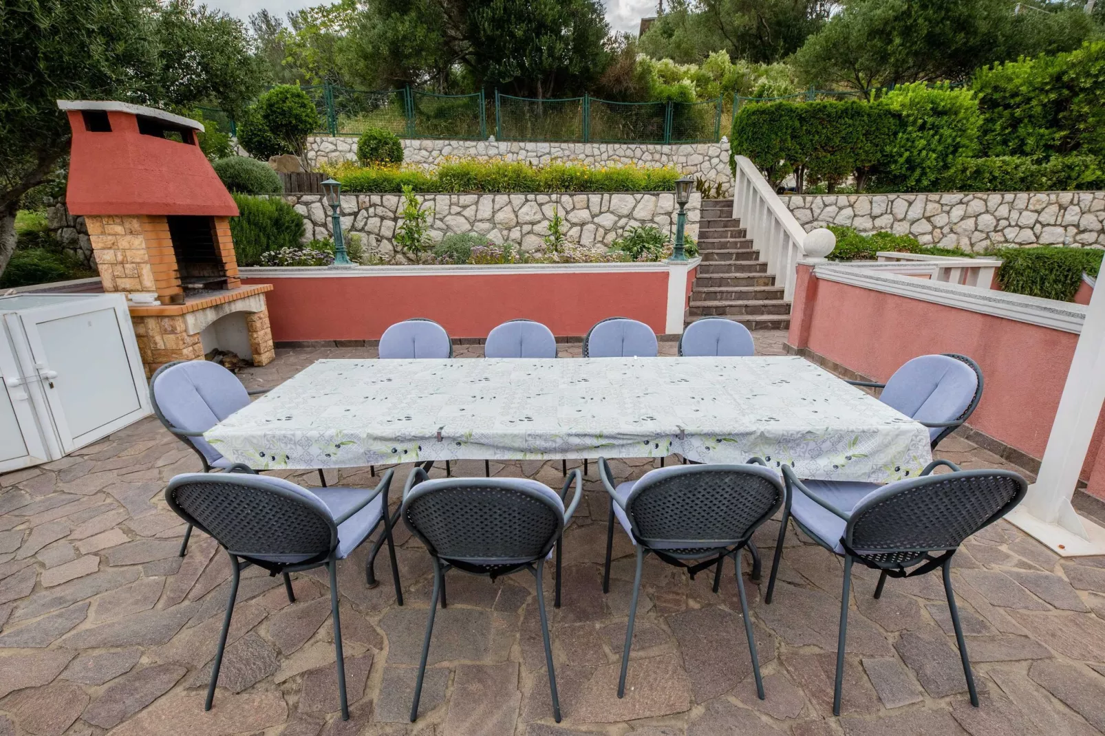 Guest House Villa Anggela - Classic Double room with Balcony and Sea View (BR1)-Buitenlucht