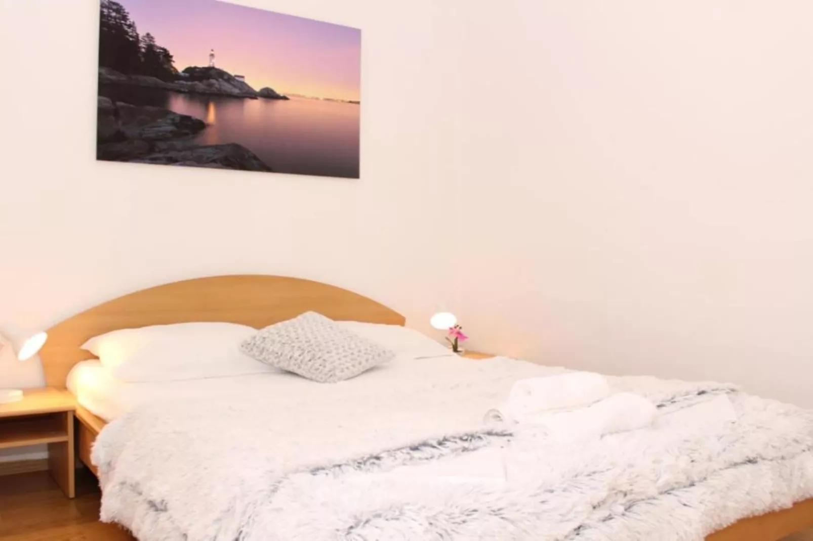 Apartment Butković -  Studio Apartment (A1)-Slaapkamer