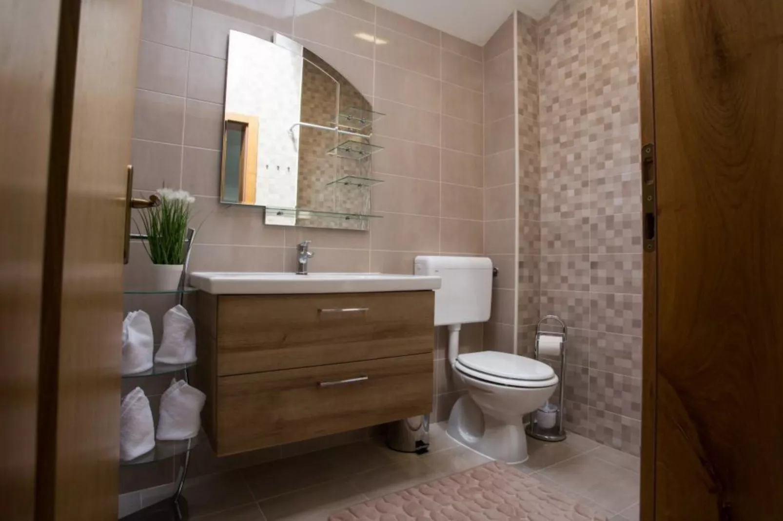 Apartments Stone House Murter - Two Bedroom Apartment with Terrace-Badkamer