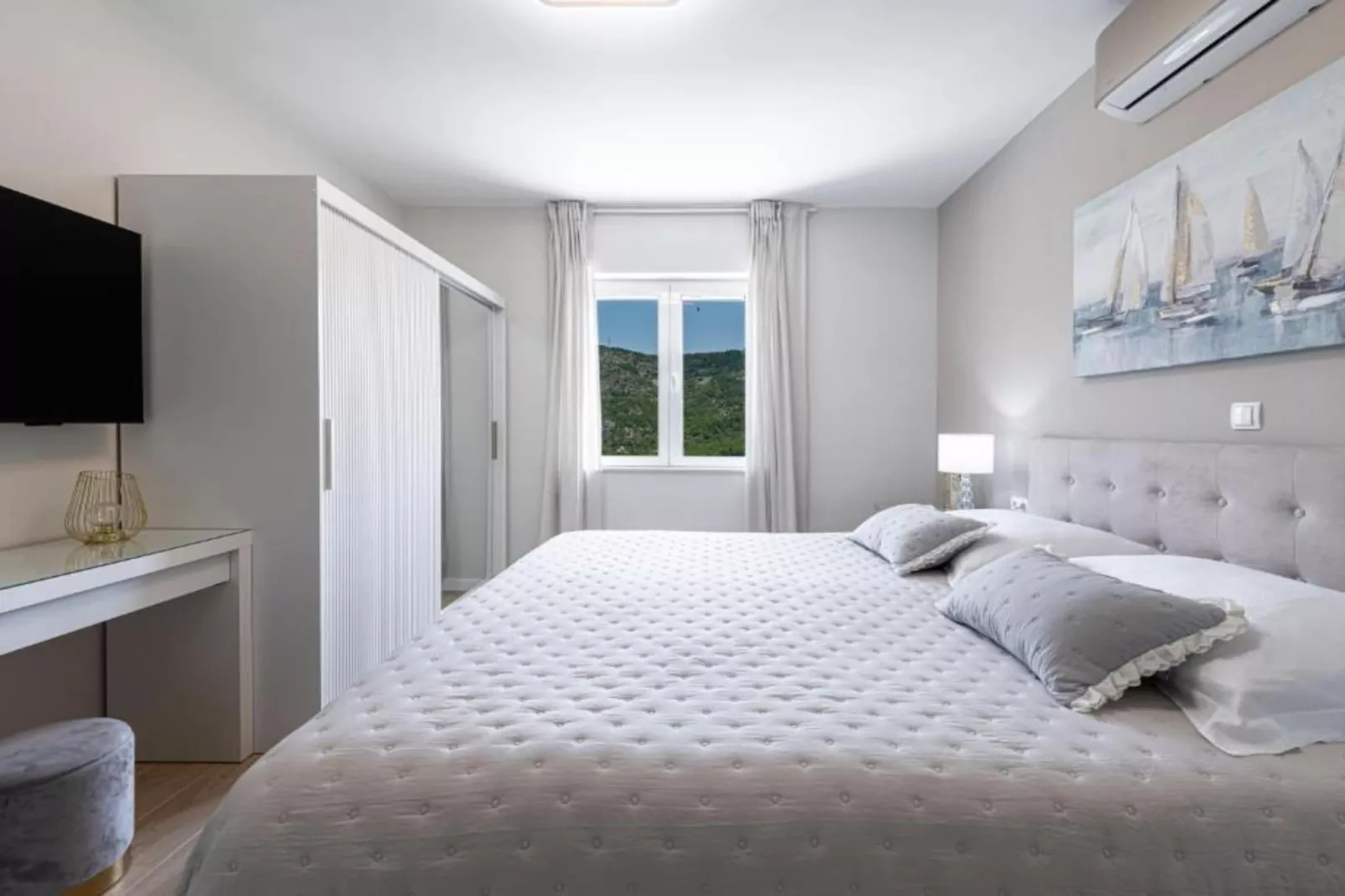 Villa Eden Dubrovnik - Six Bedroom Villa-Slaapkamer