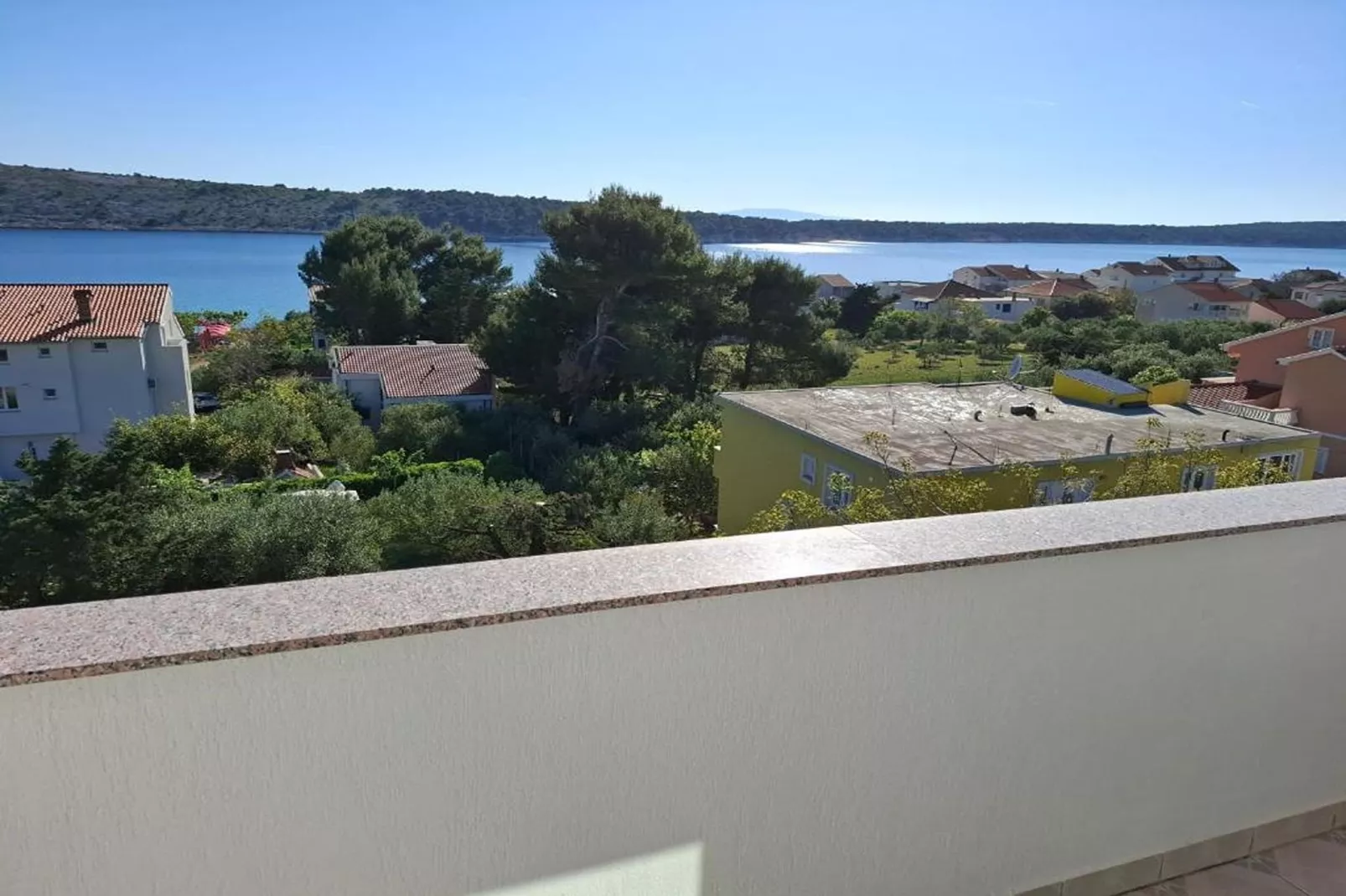 Rab Diving Mirko - Two Bedroom Apartment with Sea View (5A)-Terrasbalkon
