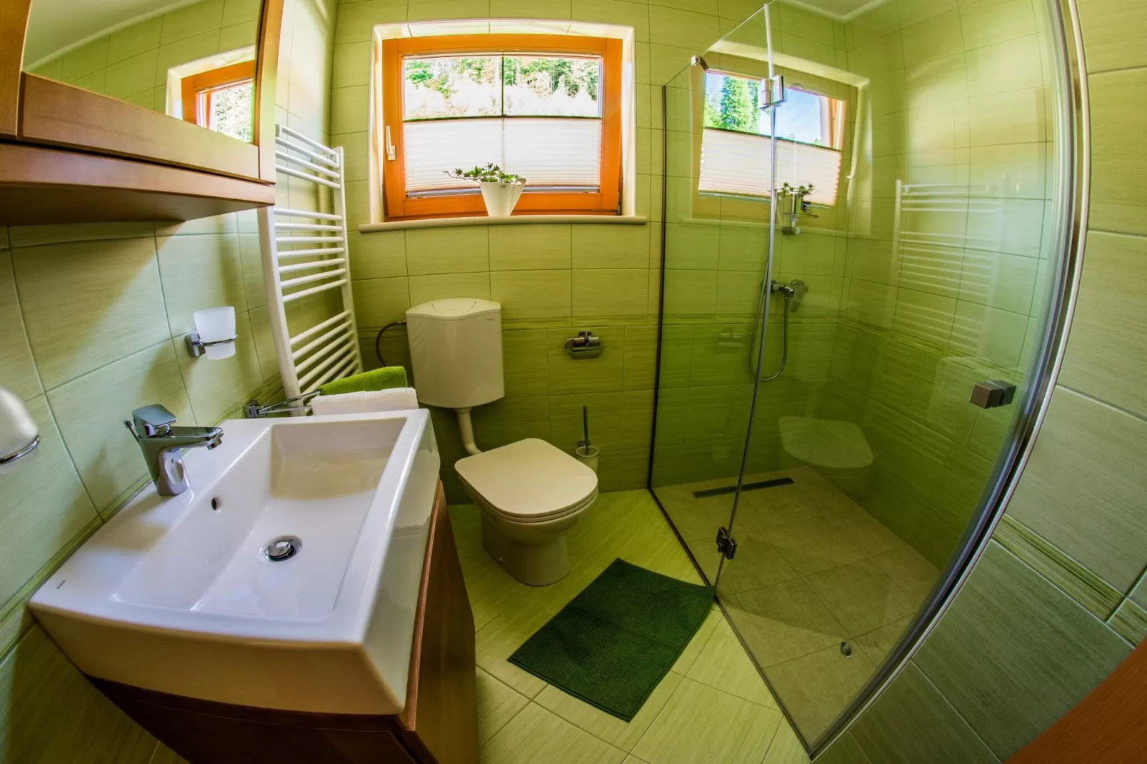 Riverside Pines Luce Apartments with Balcony - One Bedroom Apartment with Balcony (owner 2+2)-Badkamer