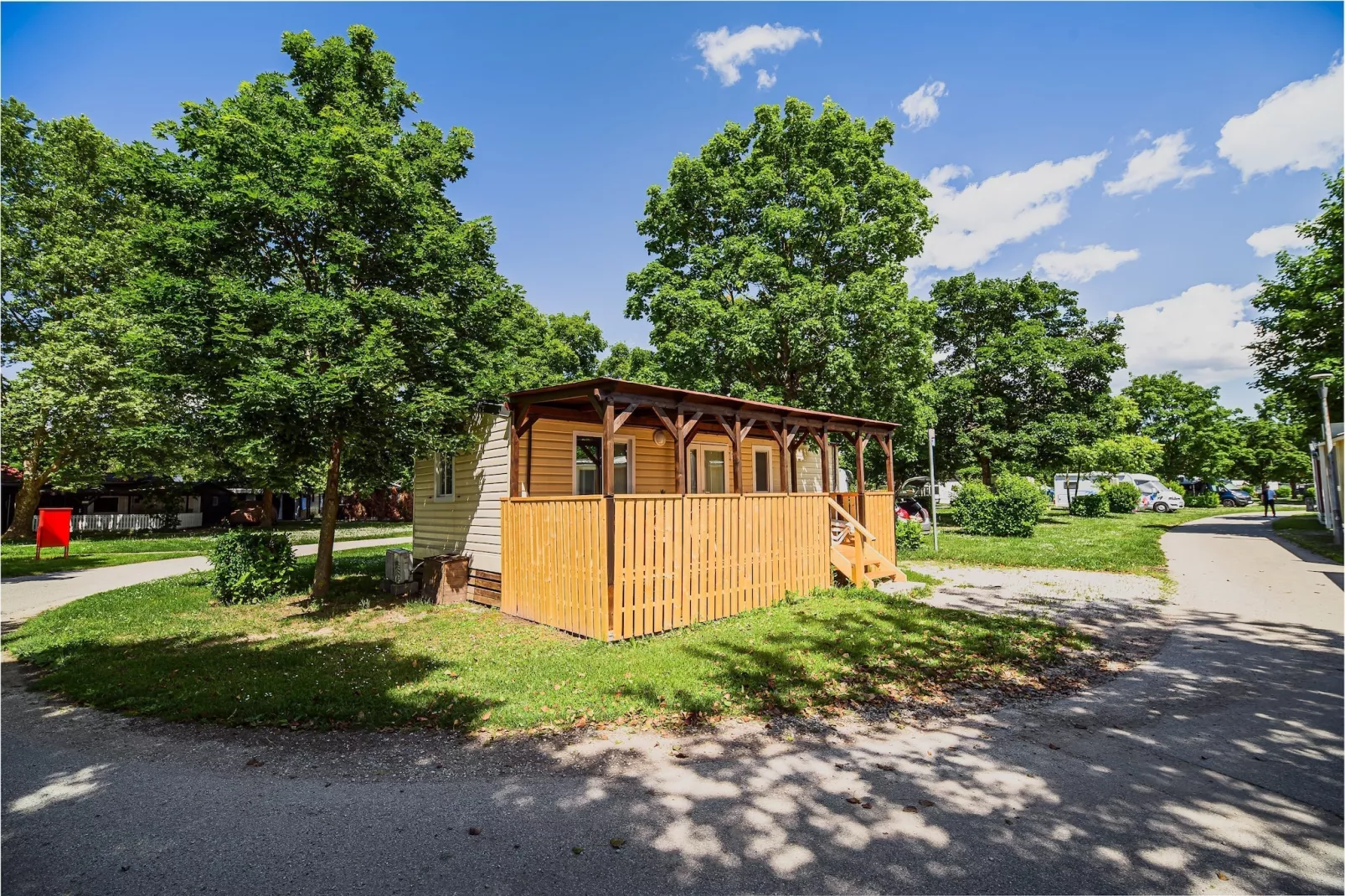 Waterside Retreat Mobile Homes with Thermal Riviera Tickets - Three Bedroom Mobile Home with Lake View (owner 6)-Buitenlucht