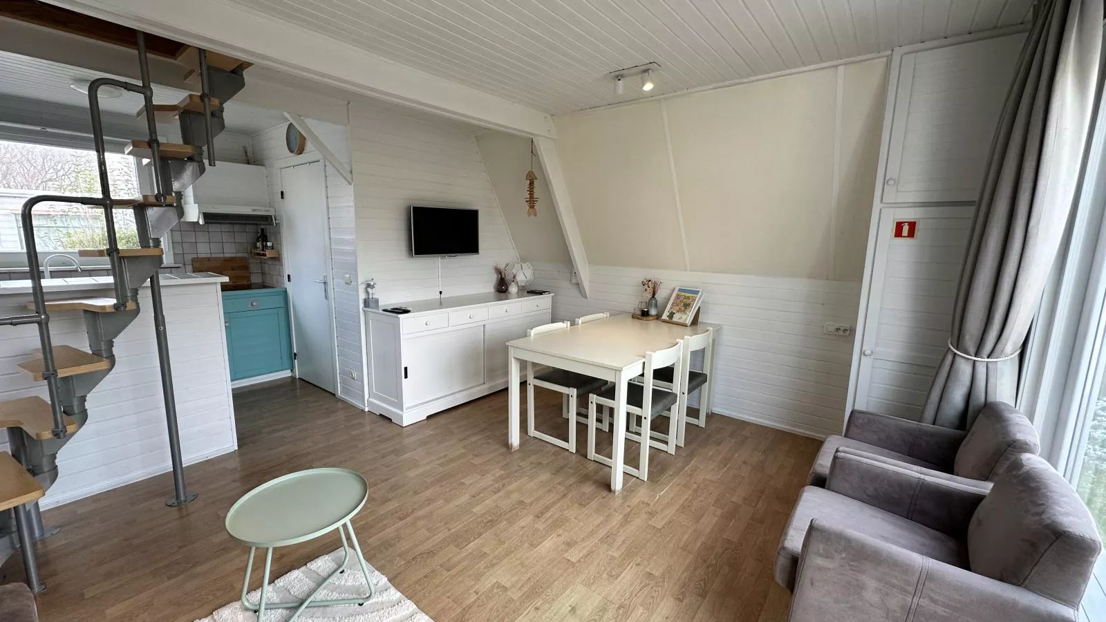 Duinhuisje H55-Woonkamer