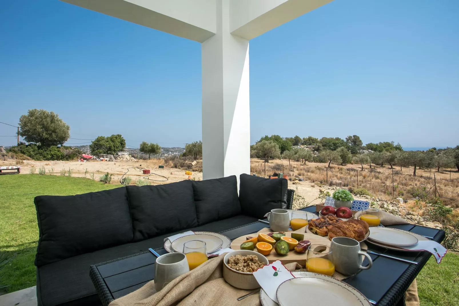 EMARMENE AGROTOURISTIC-Terrasbalkon