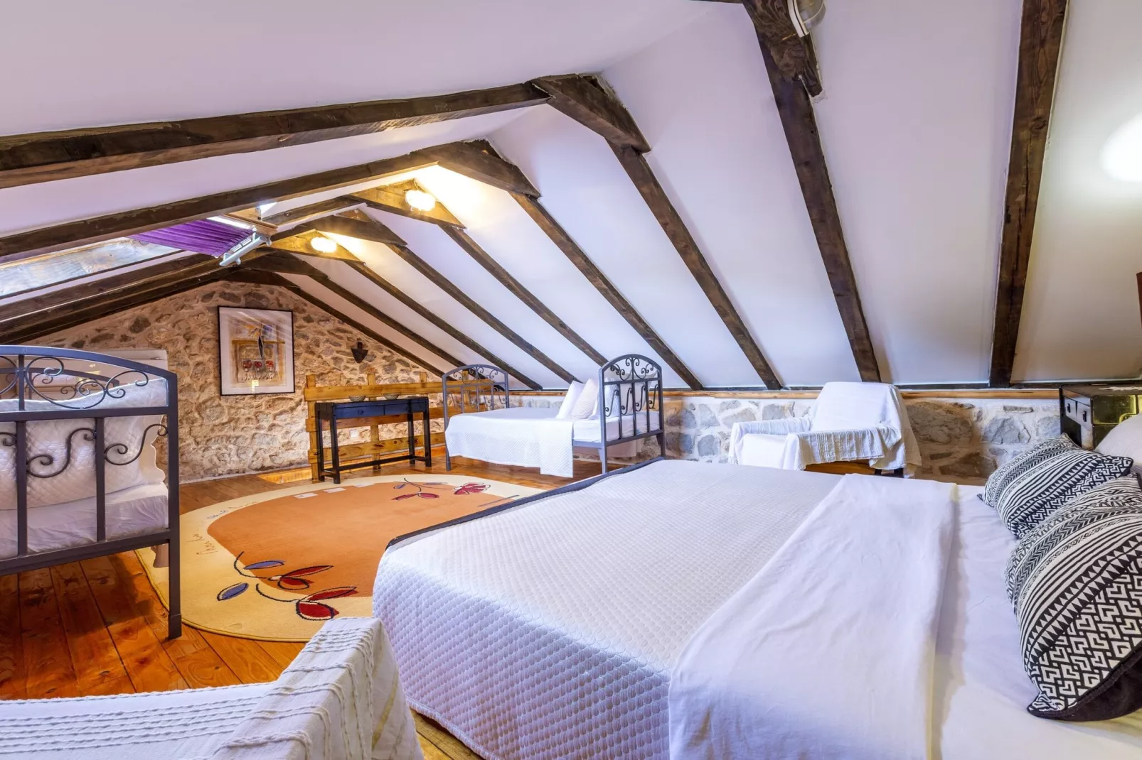 Rustical Resort Kokorići with Shared Outdoor Swimming Pool - Two Bedroom Holiday Home-Slaapkamer